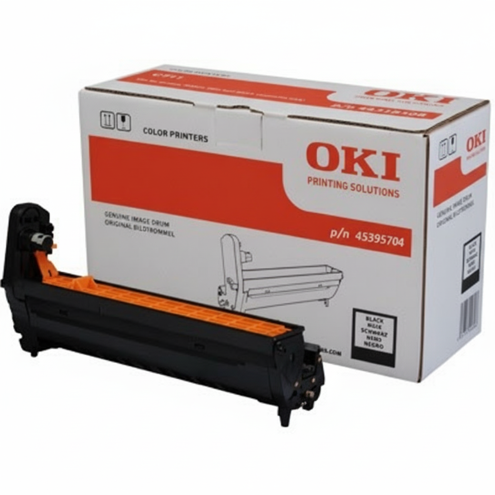 Original OEM Drum Unit Oki 45395704 (45395704) (Black)