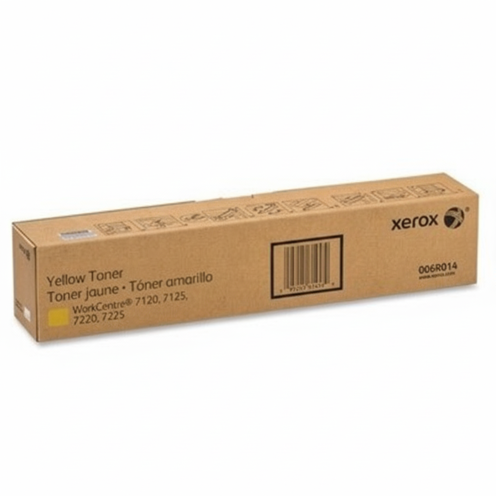 Original OEM Toner Xerox 7120 Y (006R01462) (Yellow)