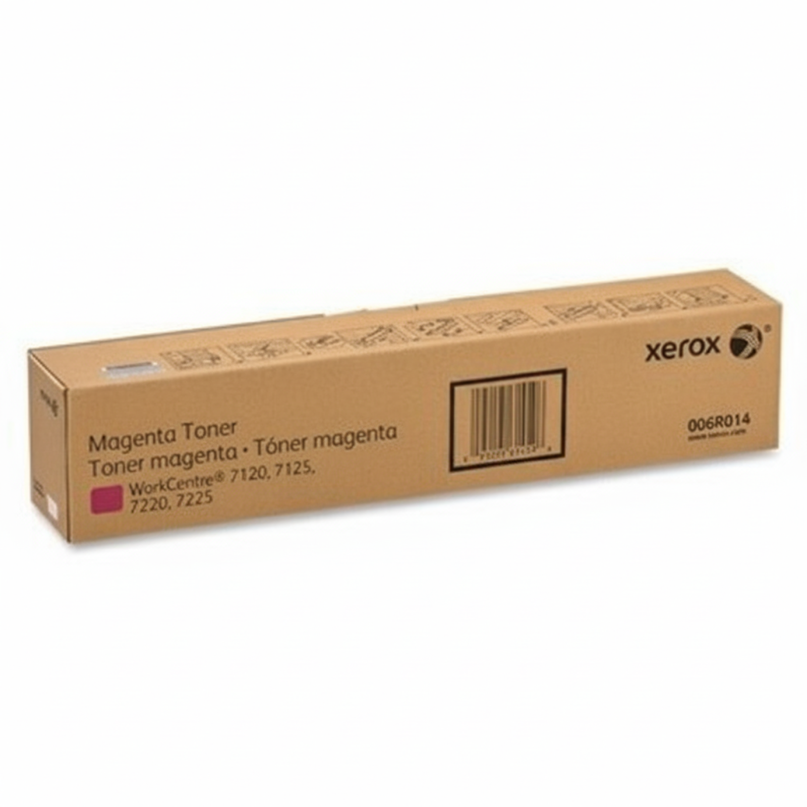 Original OEM Toner Xerox 7120 M (006R01463) (Magenta)