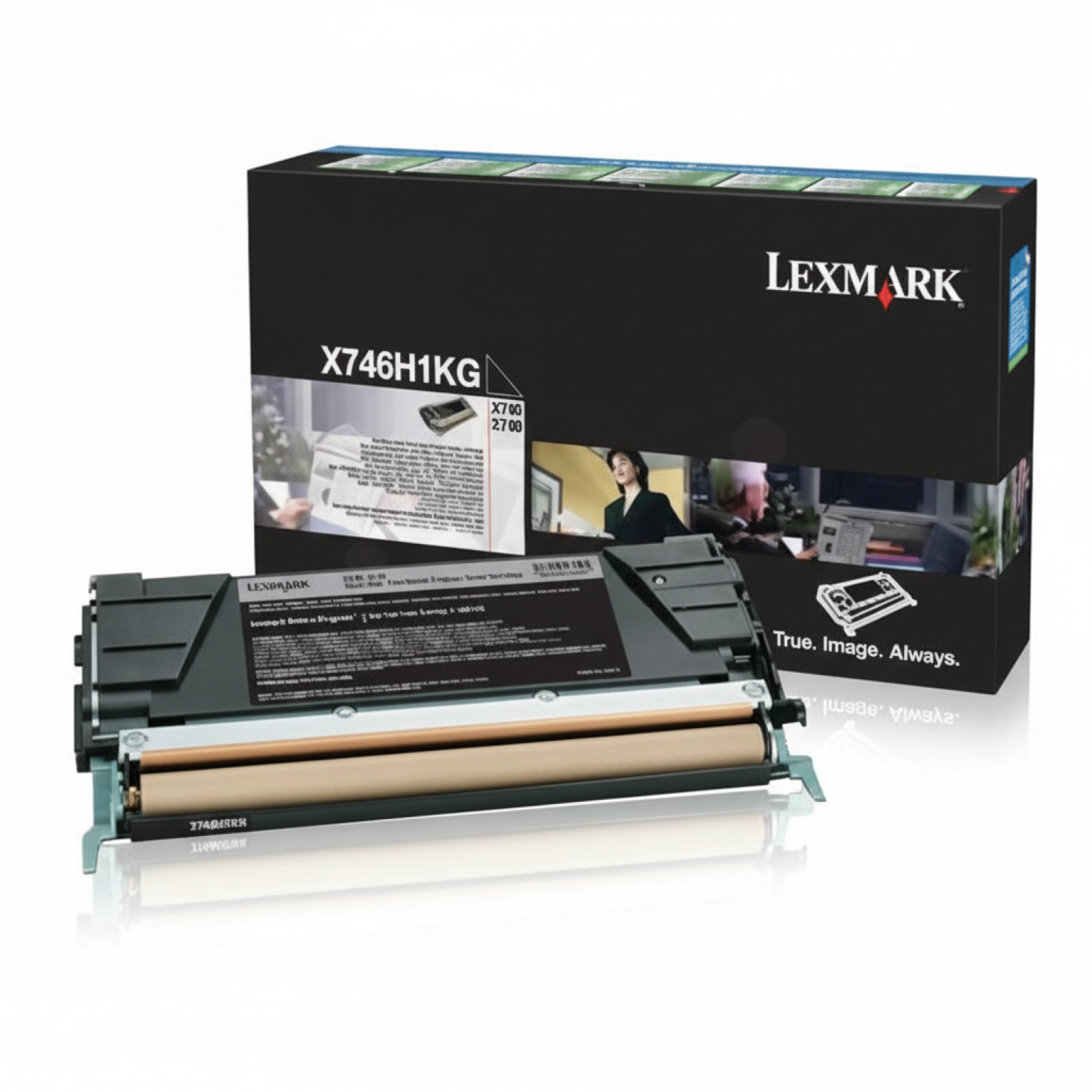 Original OEM Toner Lexmark X746 K (X746H1KG) (Black)