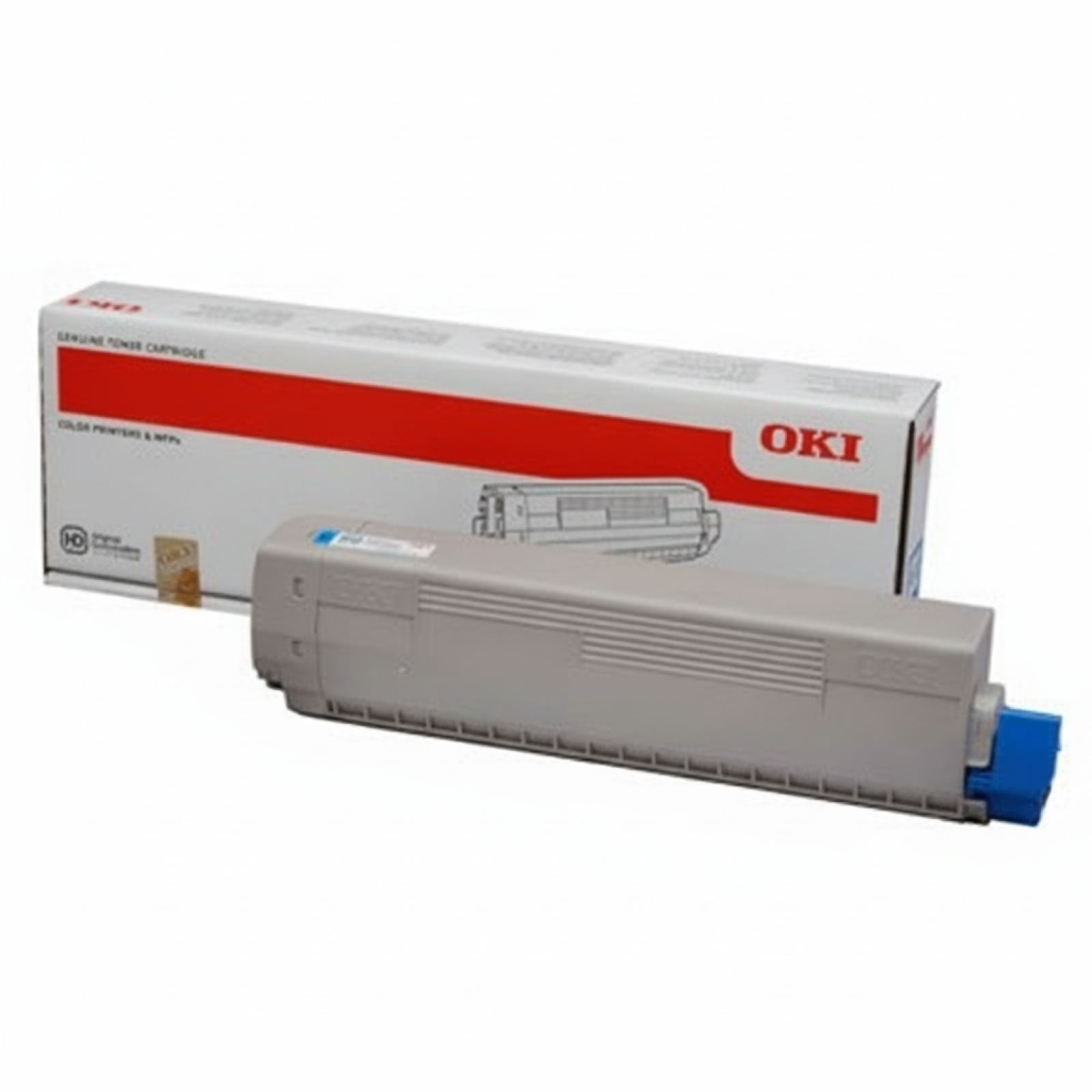 Original OEM Toner Oki C822 (44844615) (Cyan)