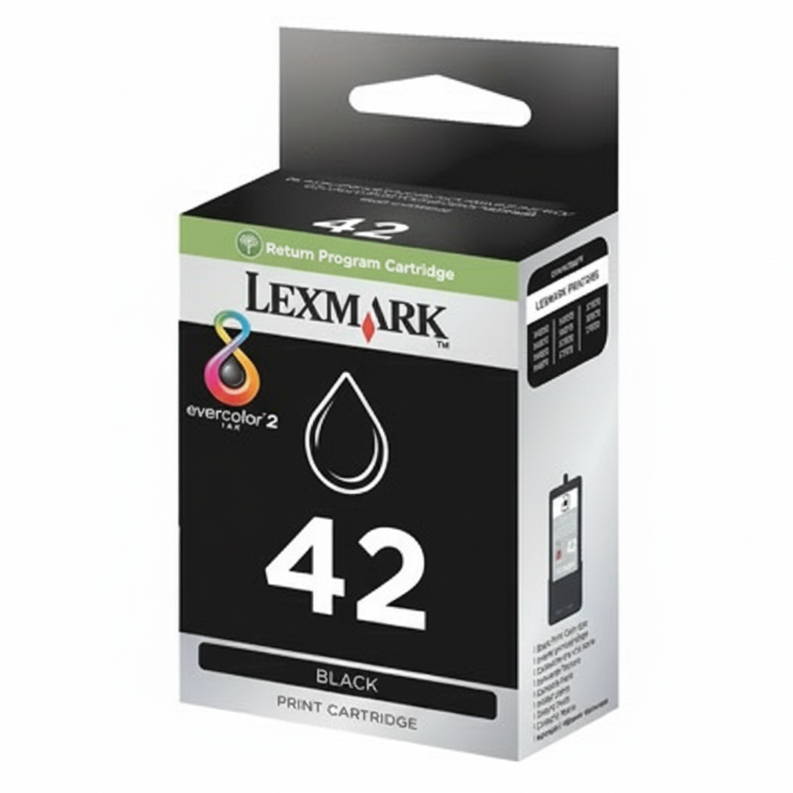 Original OEM Ink Cartridge Lexmark 42 (X018Y0142E) (Black)