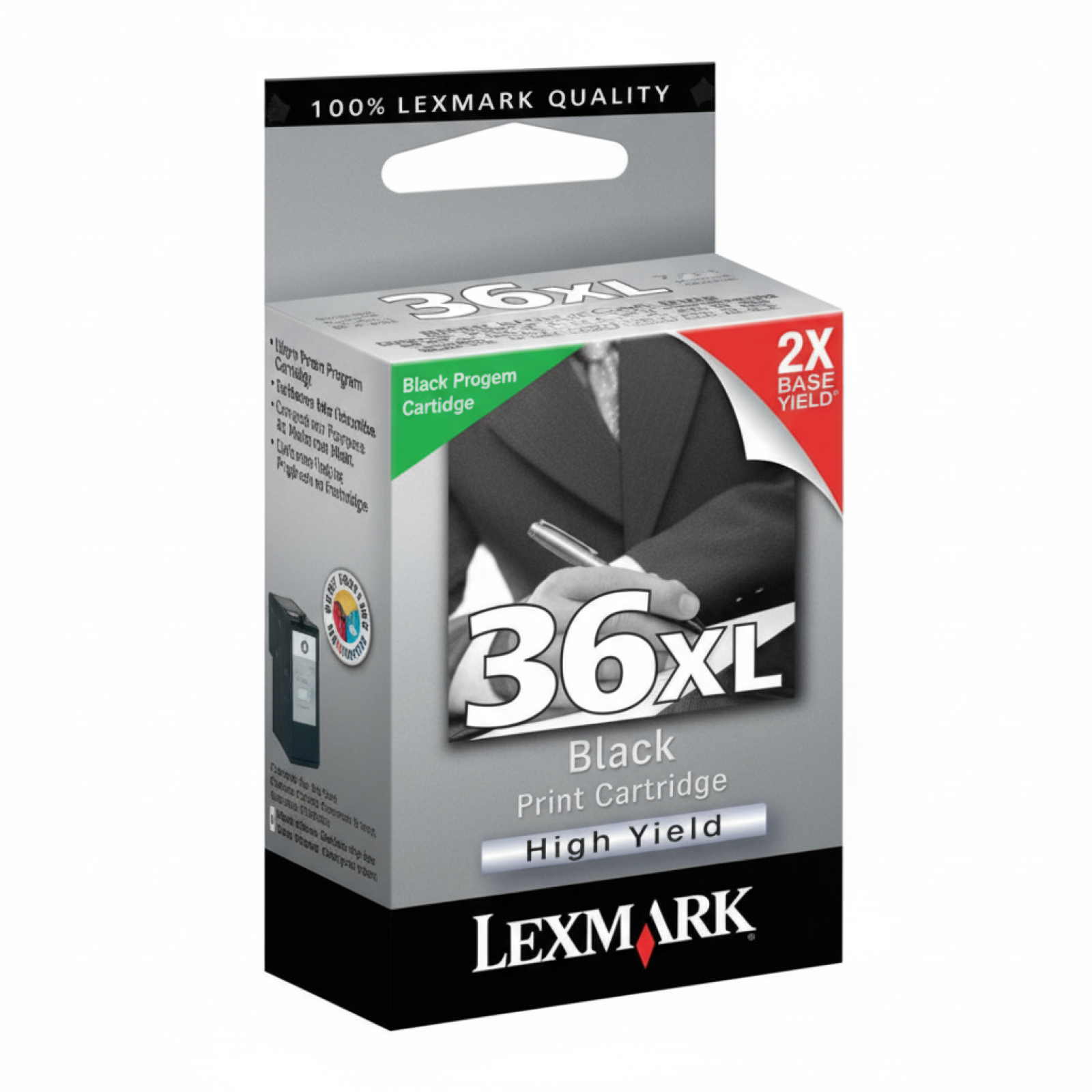 Original OEM Ink Cartridge Lexmark 36 XL (18C2170) (Black)