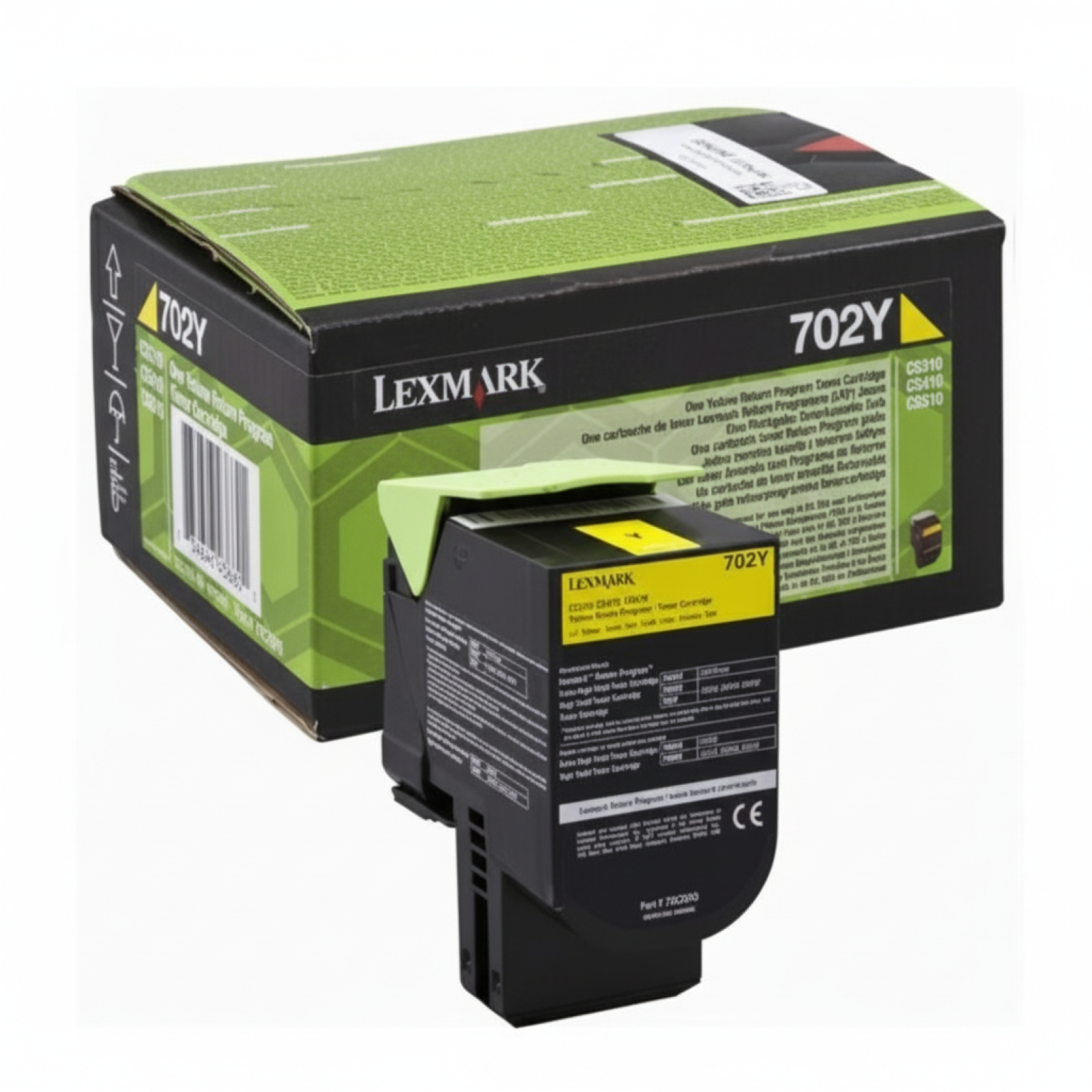 Original OEM Toner Lexmark 702Y (70C20YE) (Yellow)