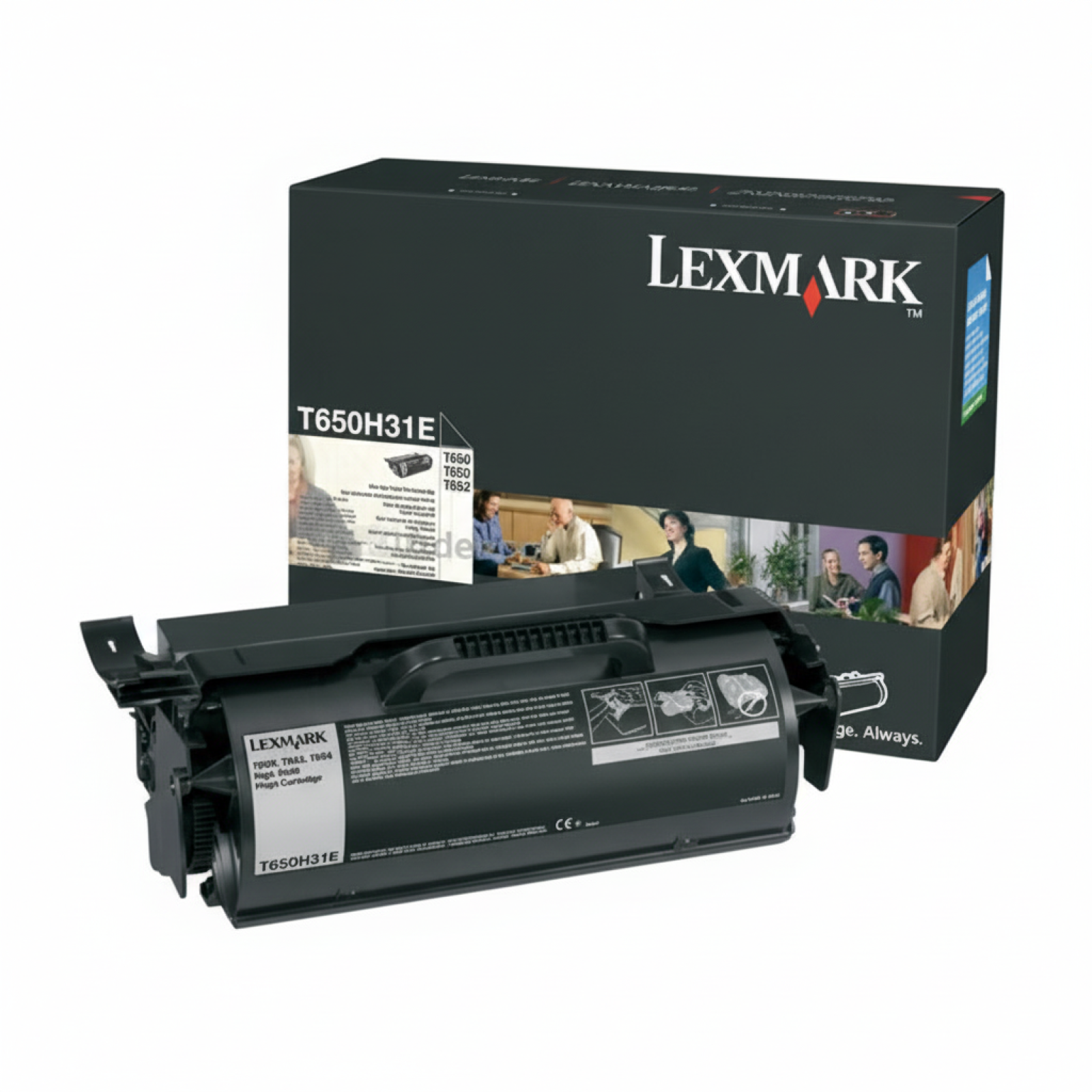 Original OEM Toner Lexmark T650 H (T650H31E) (Black)