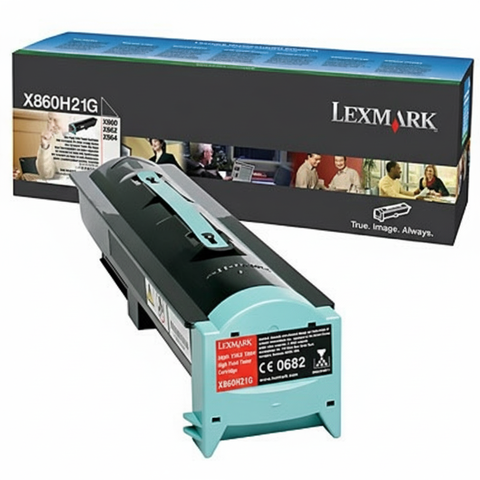 Original OEM Toner Lexmark X860 (X860H21G) (Black)