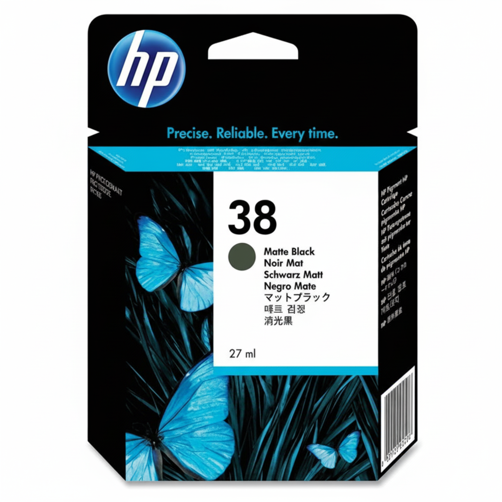 Original OEM Ink Cartridge HP 38 (C9412A) (Black)
