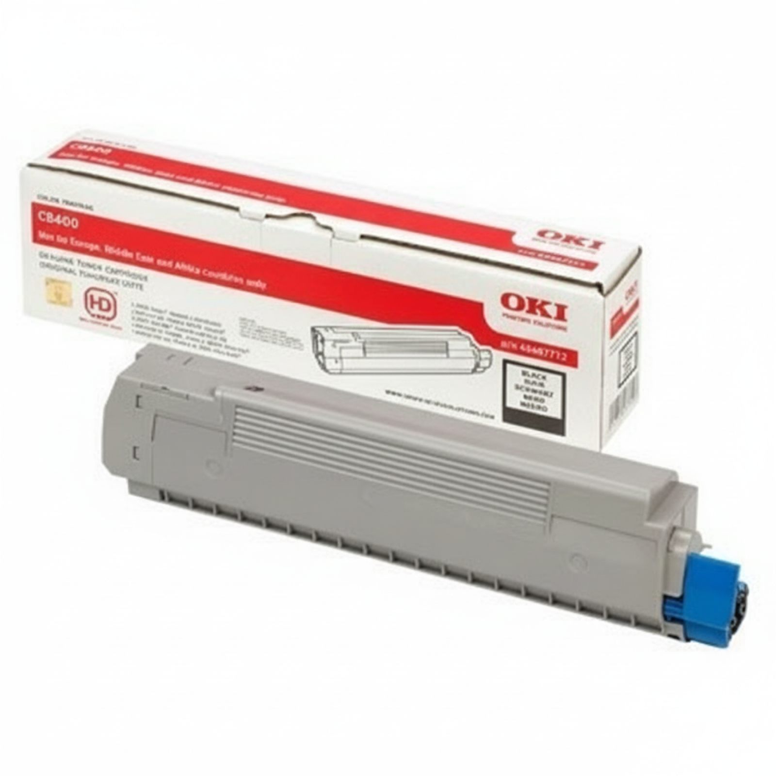 Original OEM Toner Oki C8600 8800 (43487712) (Black)