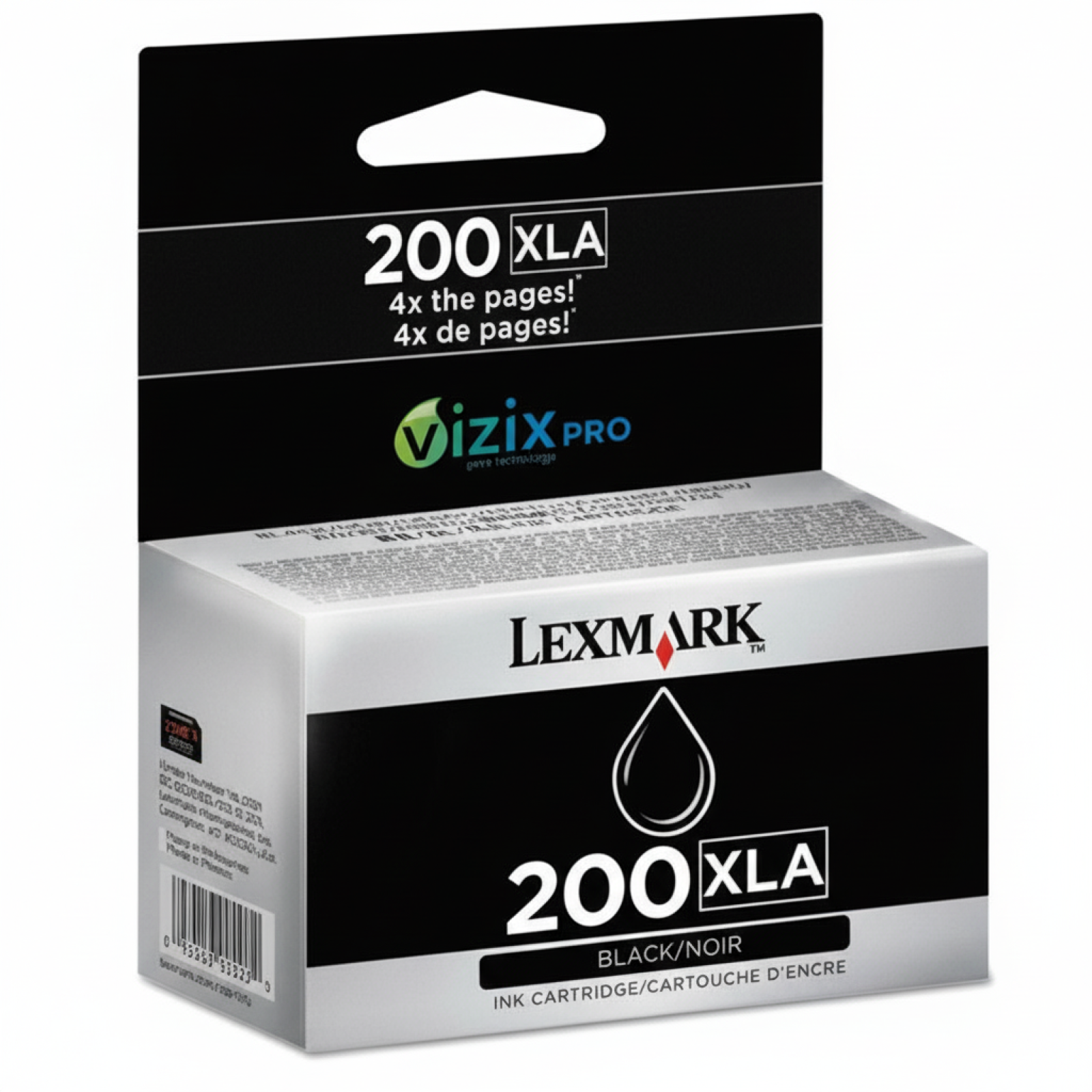 Original OEM Ink Cartridge Lexmark 200 XL (14L0197) (Black)
