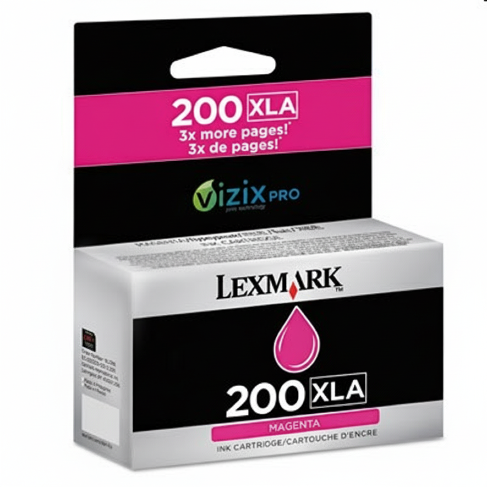 Original OEM Ink Cartridge Lexmark 200 XL (14L0199) (Magenta)