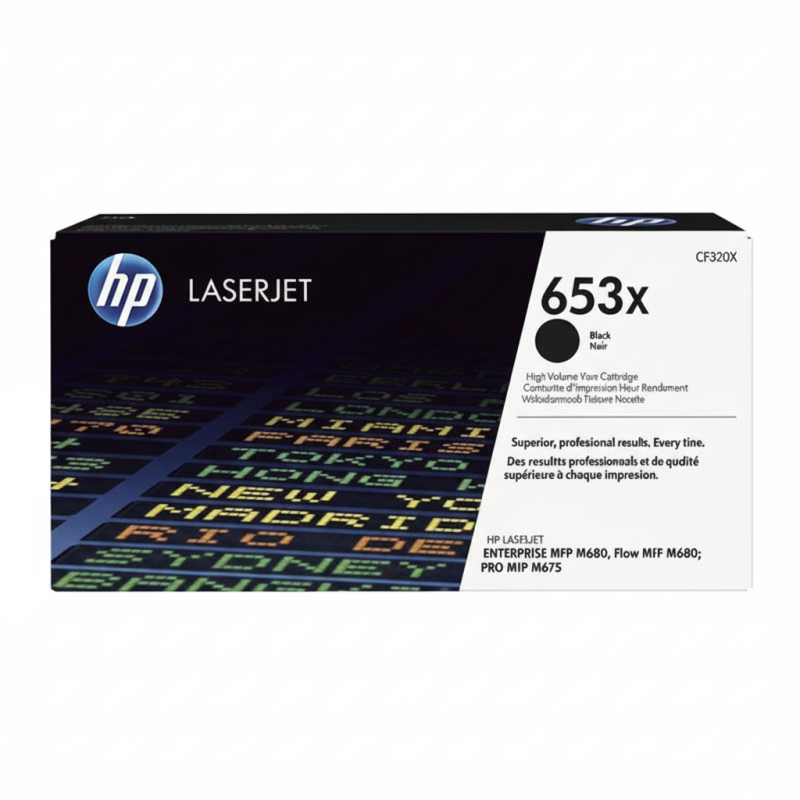 Original OEM Toner HP 653X (CF320X) (Black)
