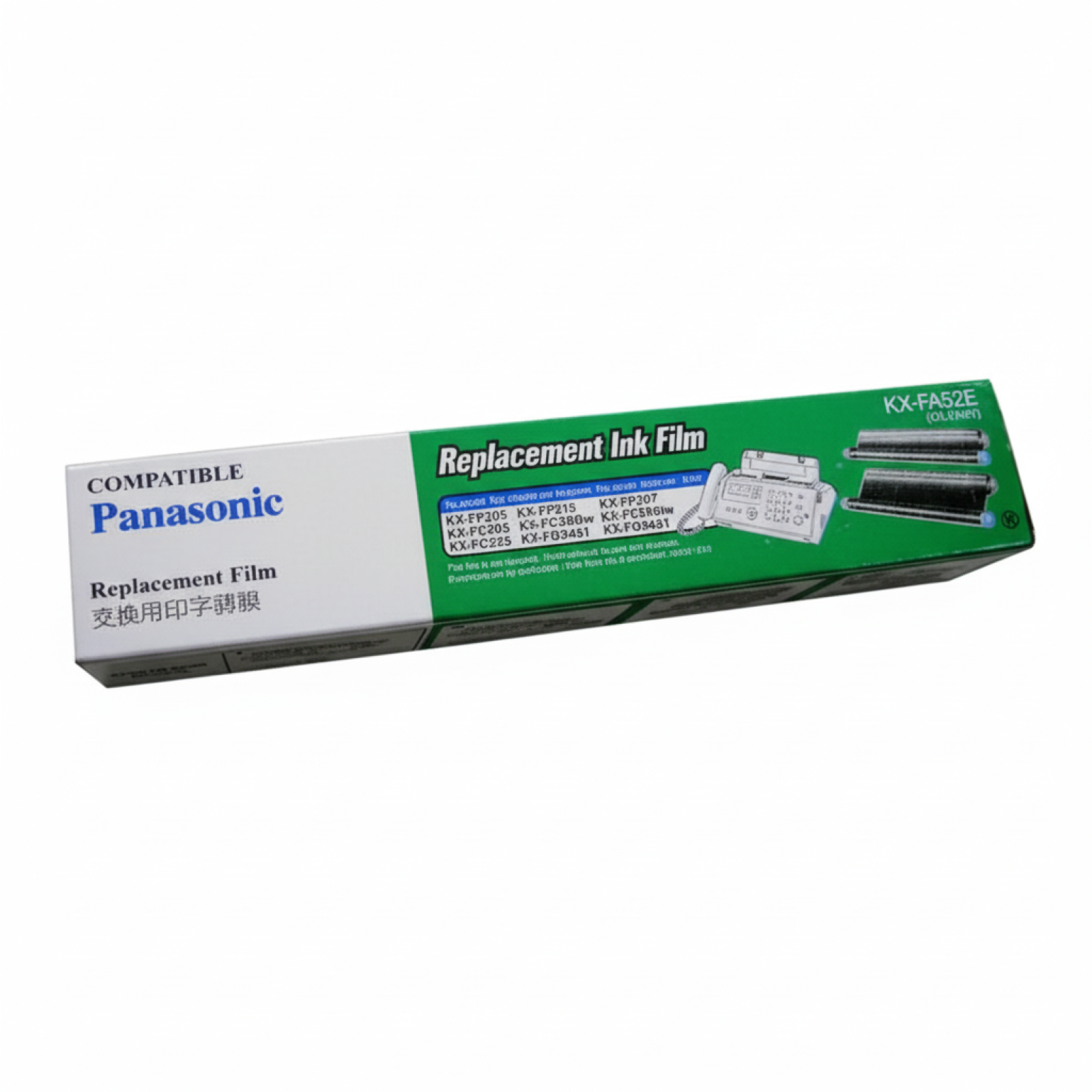 Original OEM Ink Films Panasonic KX-FA52E (KXFA52E) (Black) (2-pack)