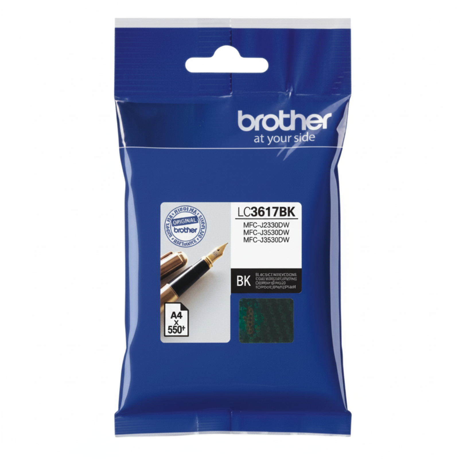 Original OEM Ink Cartridge Brother LC-3617 BK (LC3617BK) (Black)