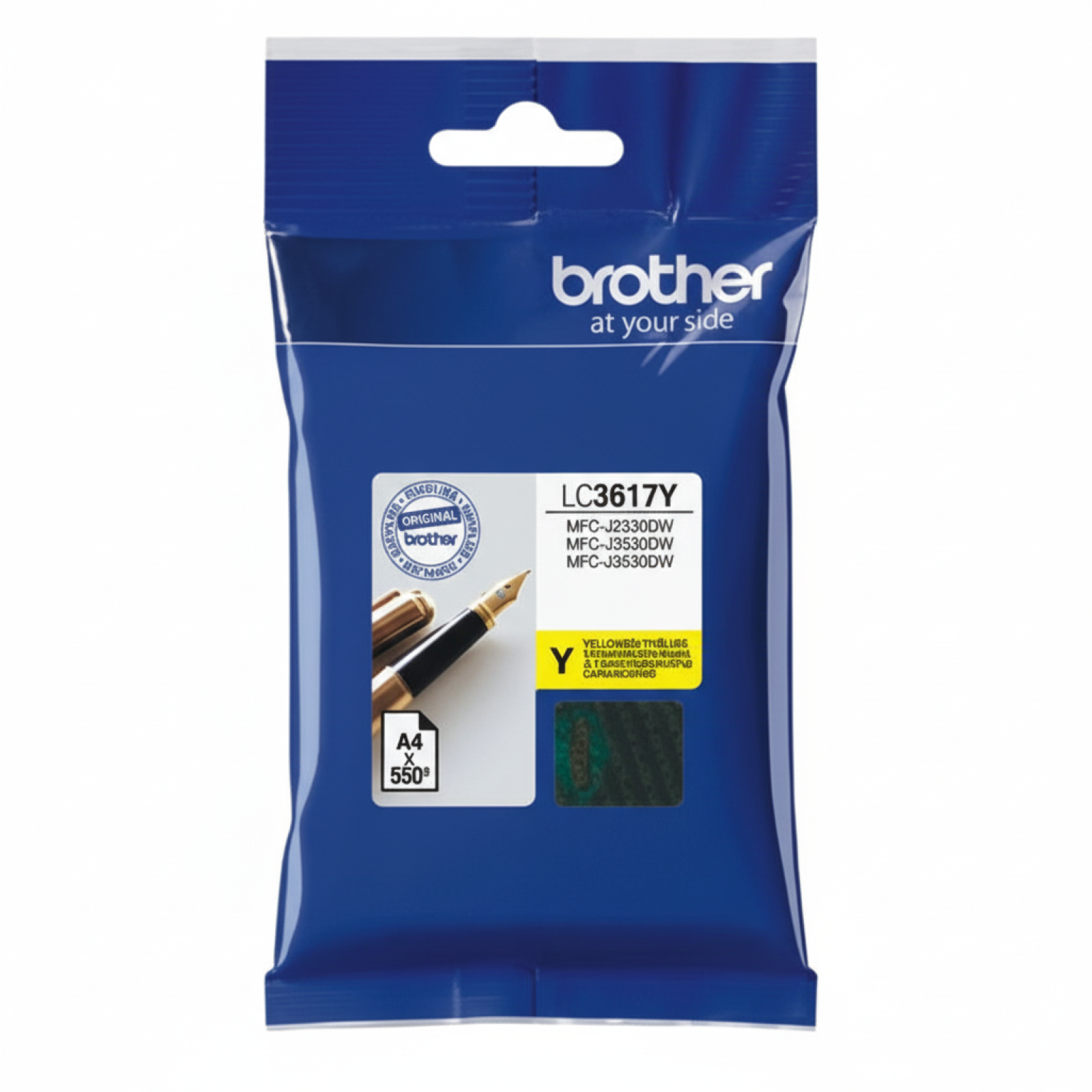 Original OEM Ink Cartridge Brother LC-3617 Y (LC3617Y) (Yellow)