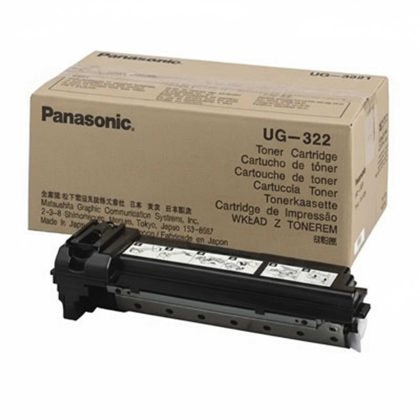 Original OEM Toner Panasonic UG-3222 (UG3222) (Black)