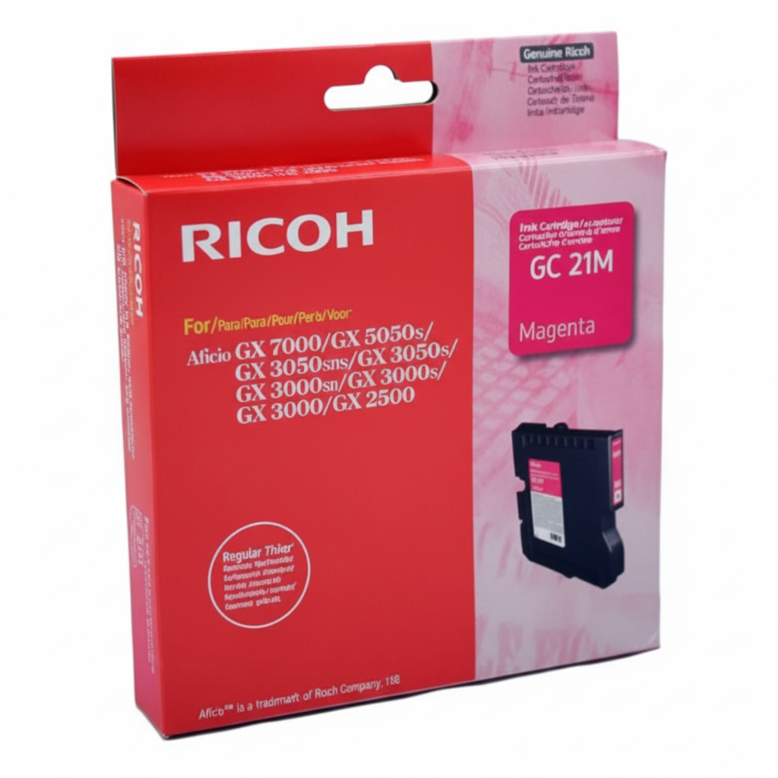 Original OEM Ink Cartridge Ricoh GC-21M (405534) (Magenta)