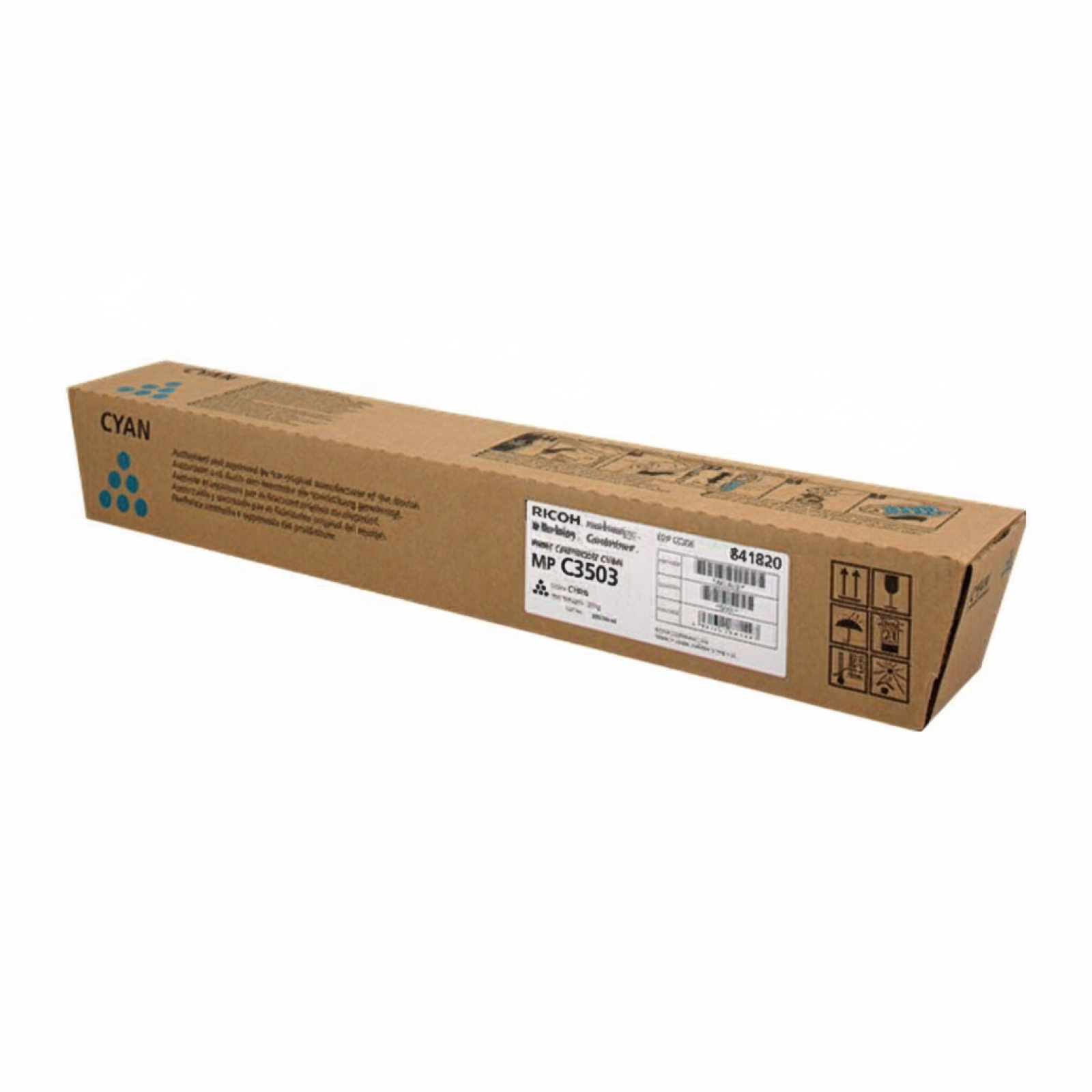 Original OEM Toner Ricoh C3503 (841820) (Cyan)