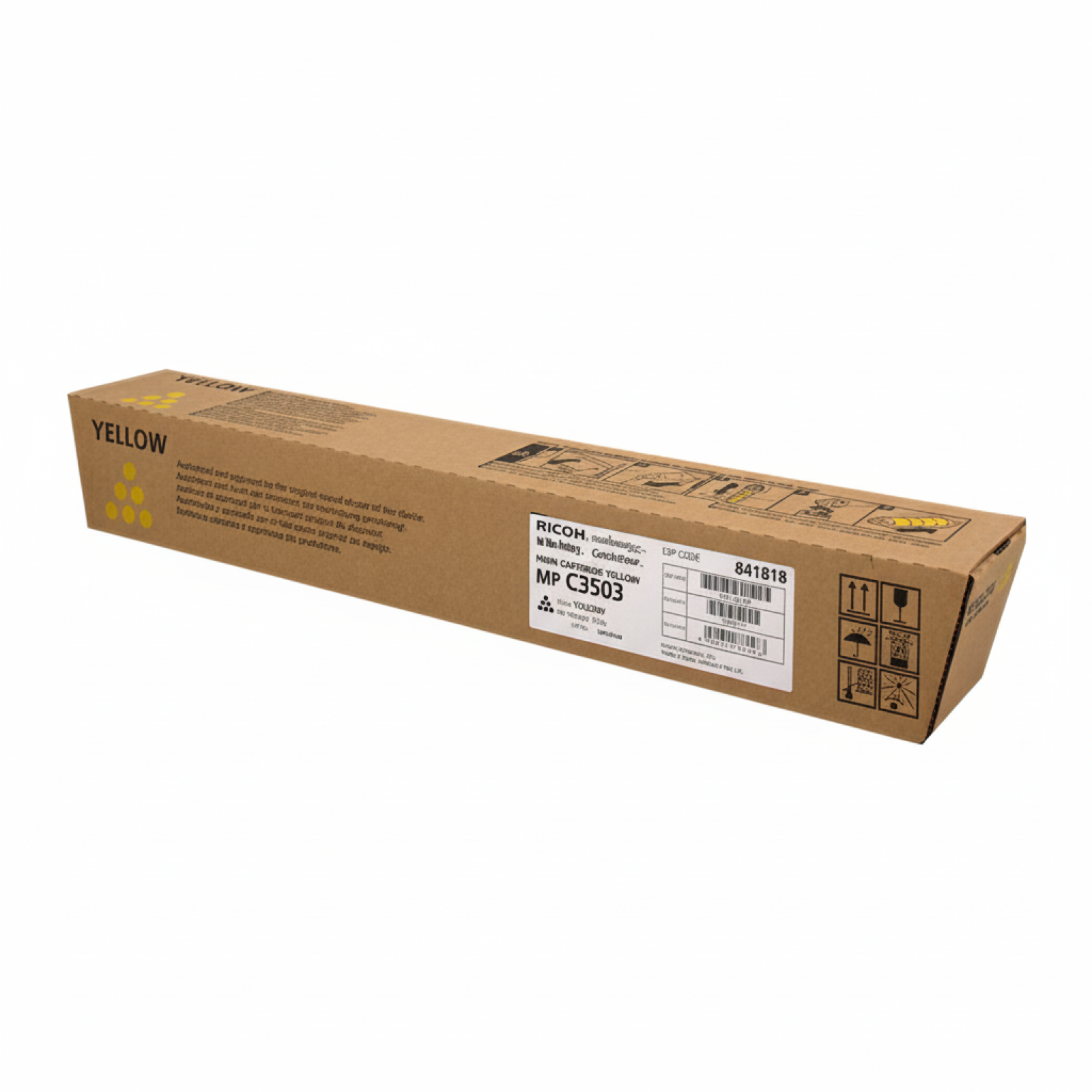 Original OEM Toner Ricoh C3503 (841818) (Yellow)
