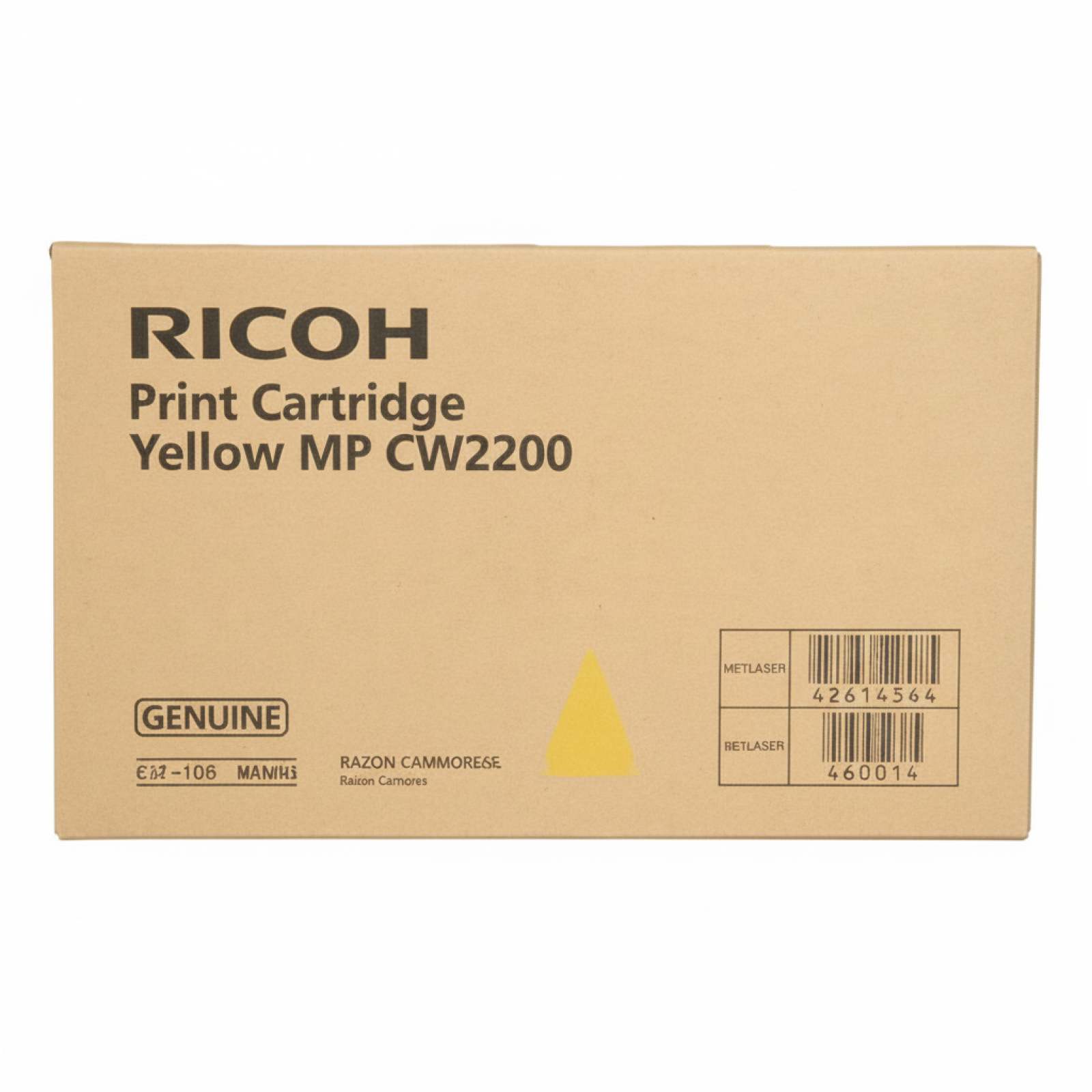 Original OEM Ink Cartridge Ricoh CW2220 (841638) (Yellow)