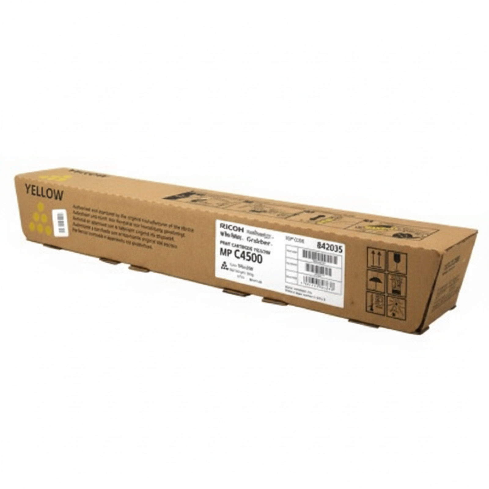 Original OEM Toner Ricoh C4500E (842035) (Yellow)