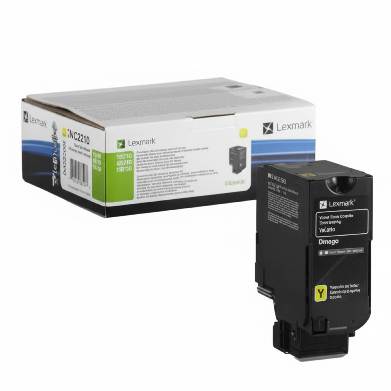 Original OEM Toner Lexmark CX725 H Y (74C2HY0) (Yellow)