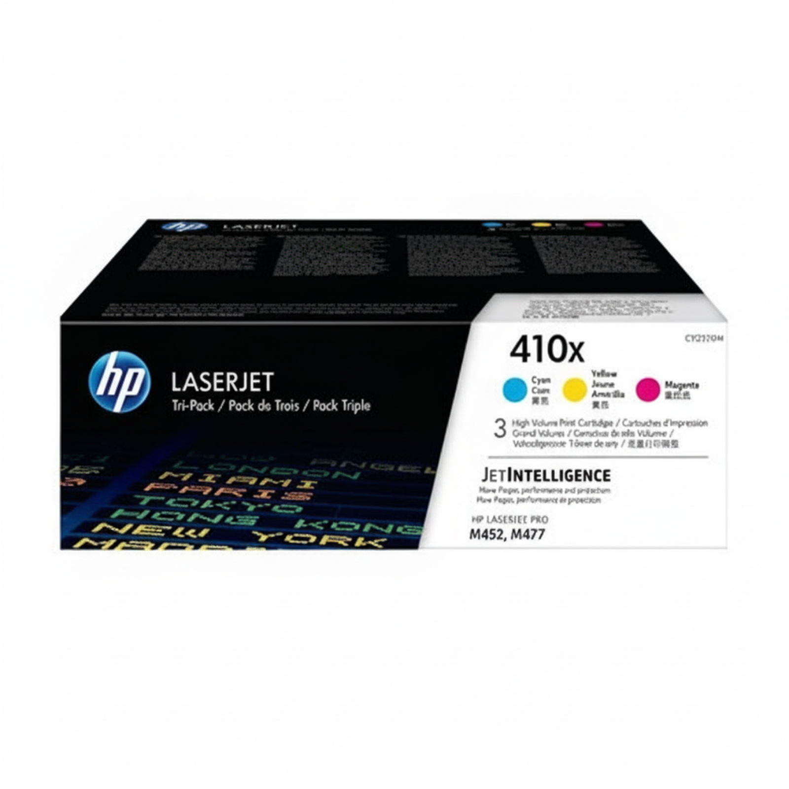 Original OEM Toners HP 410X CMY (CF252XM) (3-pack)