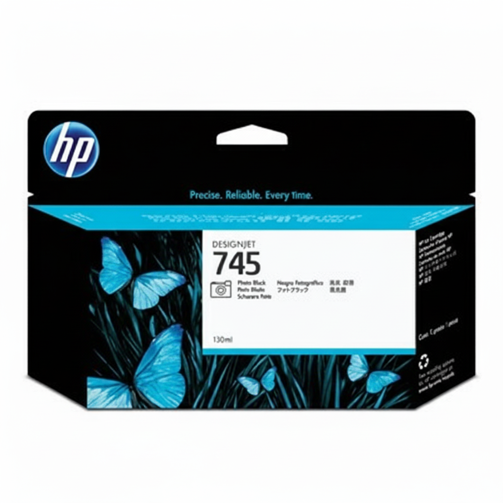 Original OEM Ink Cartridge HP 745 130ml (F9J98A) (Black Photo)