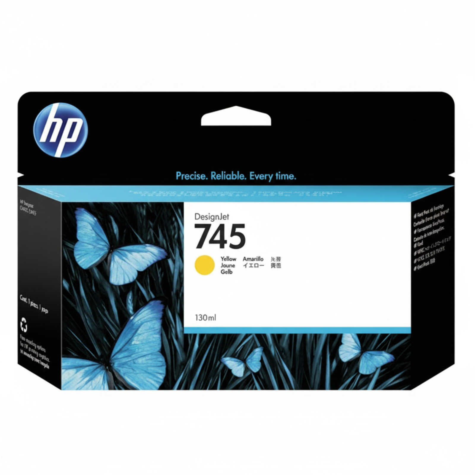 Original OEM Ink Cartridge HP 745 130ml (F9J96A) (Yellow)