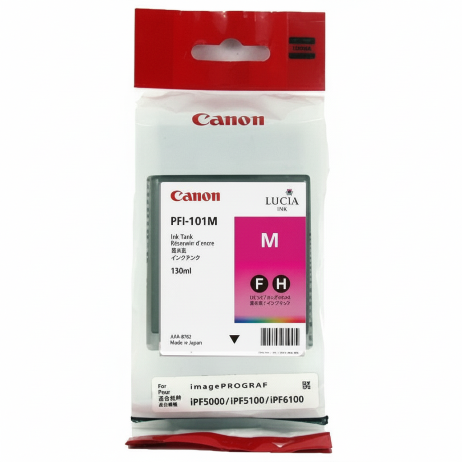 Original OEM Ink Cartridge Canon PFI-101M (0885B00) (Magenta)