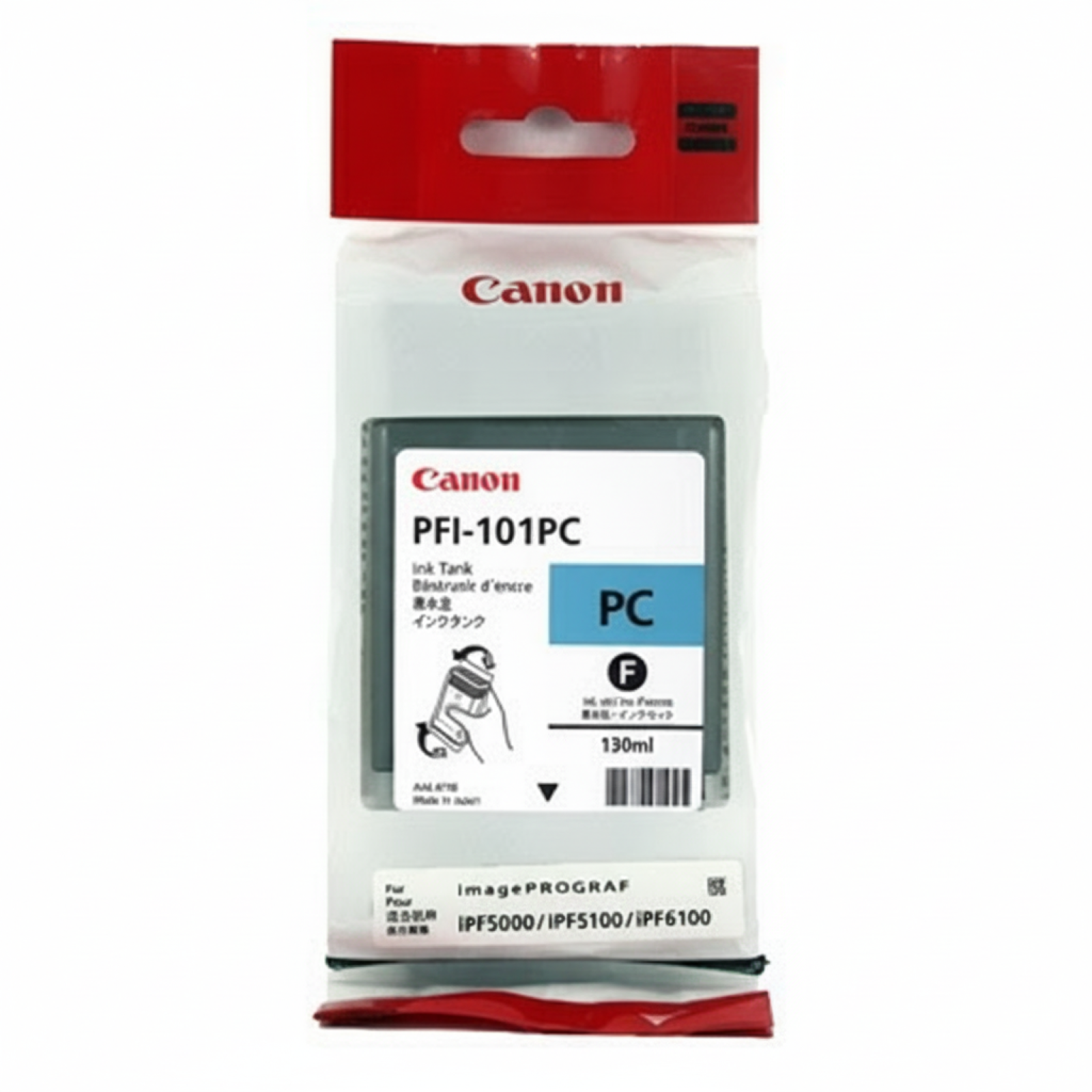 Original OEM Ink Cartridge Canon PFI-101PC (0887B001) (Cyan Photo)