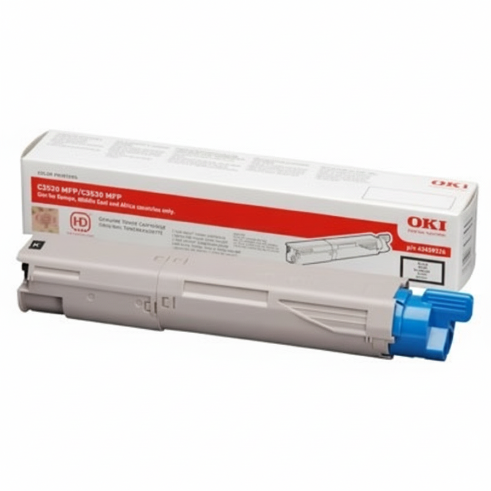Original OEM Toner Oki C3520 3530 (43459324) (Black)