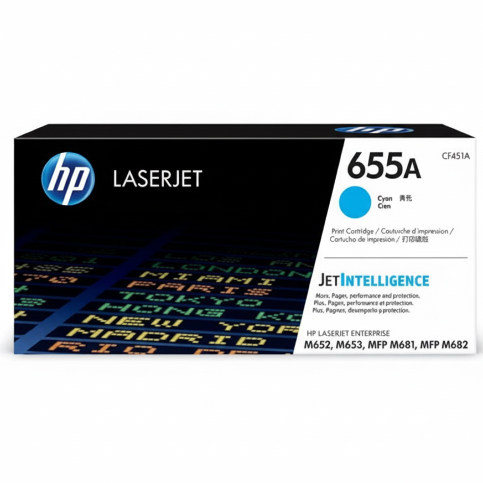 Original OEM Toner HP 655A (CF451A) (Cyan)