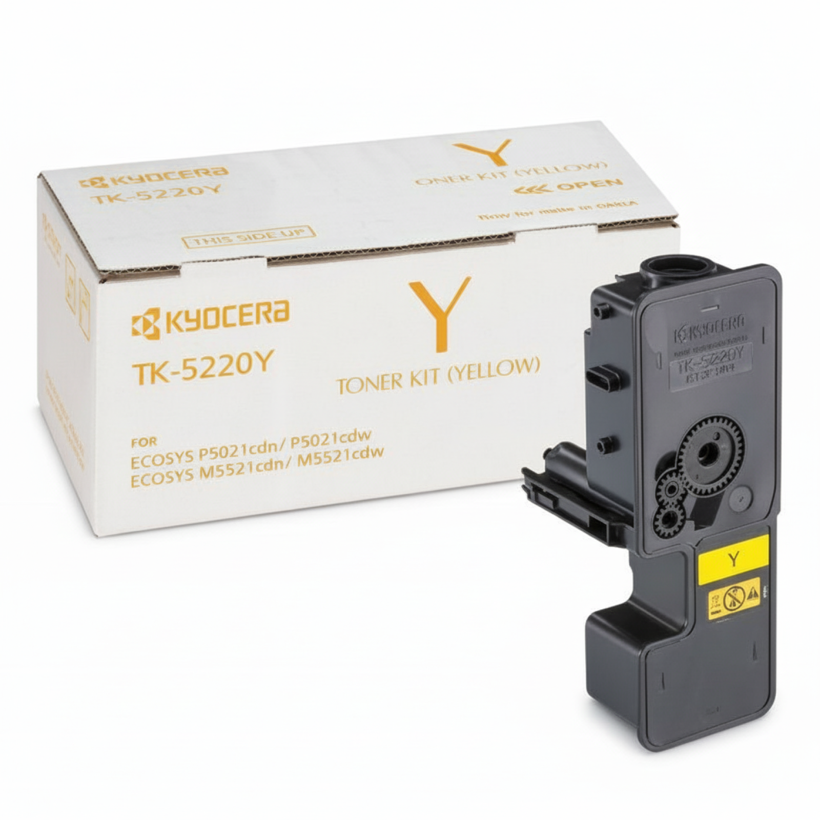 Original OEM Toner Kyocera TK-5220Y (1T02R9ANL1) (Yellow)