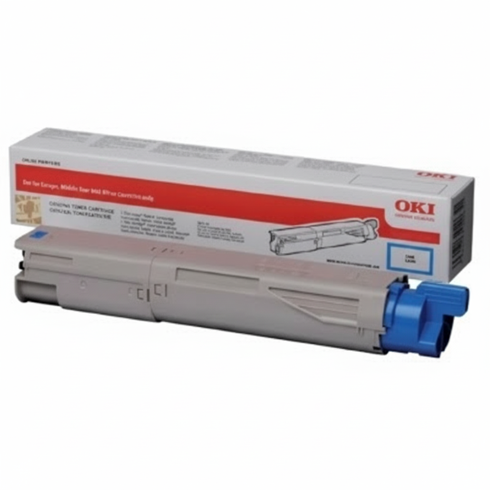 Original OEM Toner Oki MC853 873 (45862839) (Cyan)