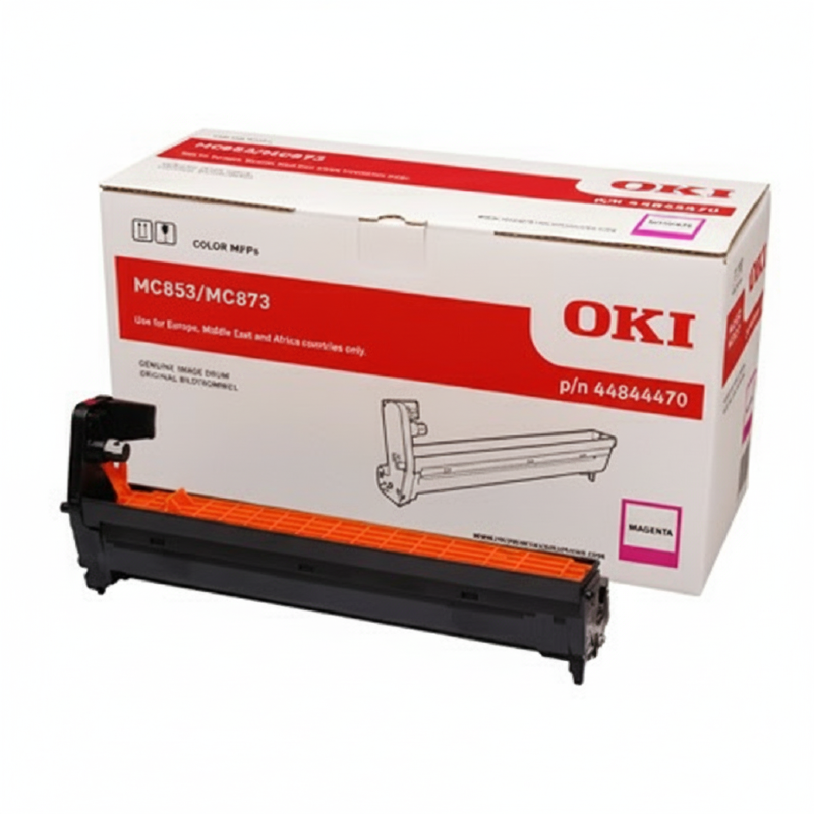 Original OEM Drum Unit Oki MC853 873 (44844470) (Magenta)