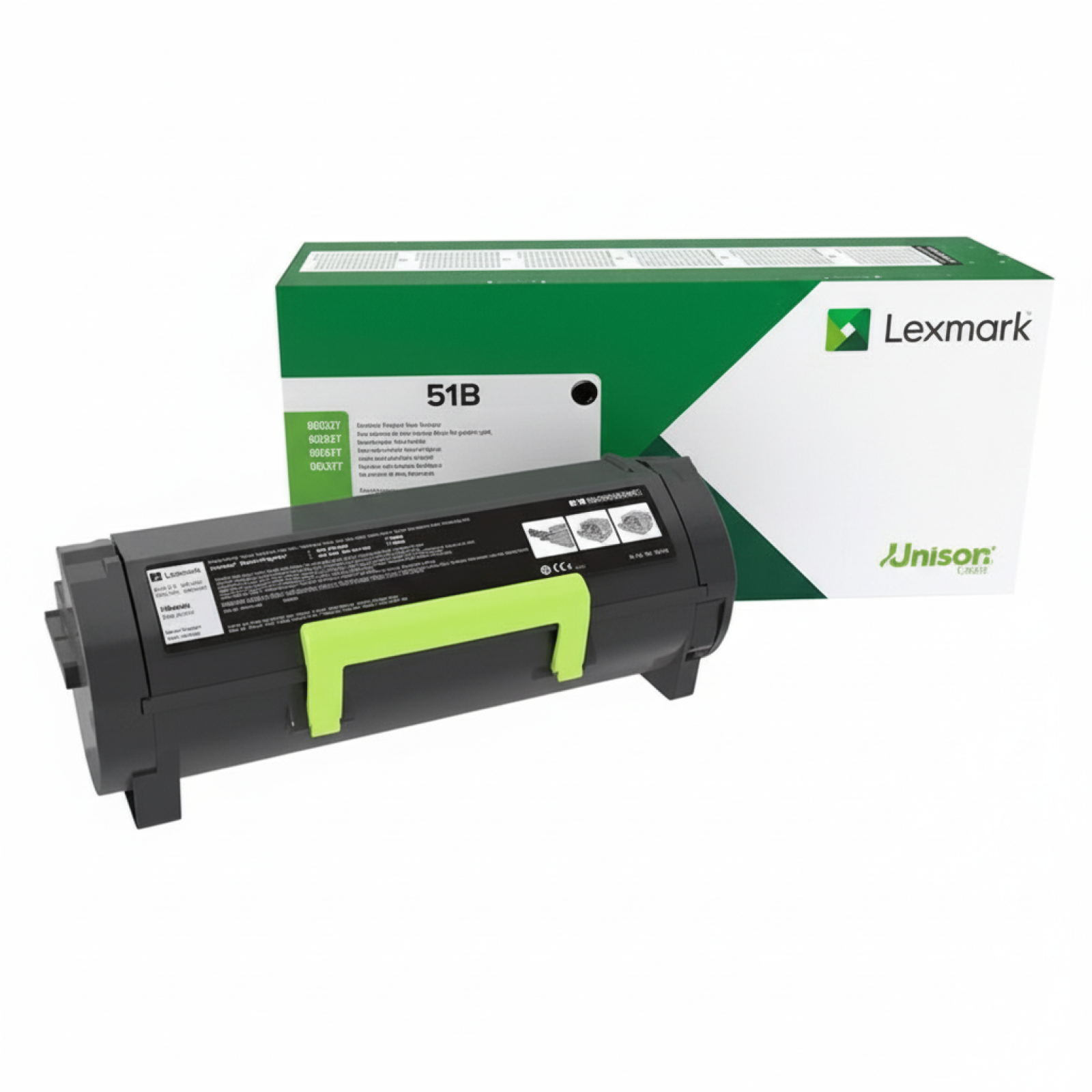 Original OEM Toner Lexmark MS317 (51B00A0) (Black)