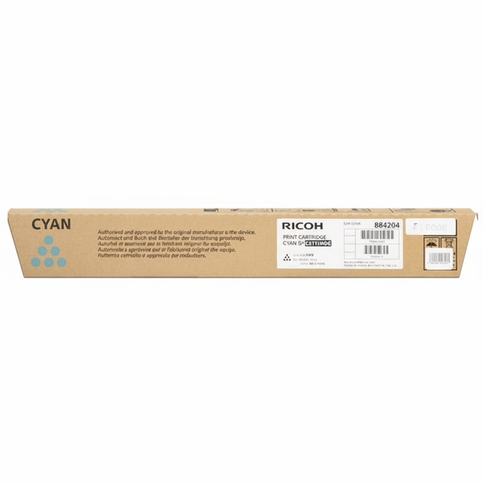 Original OEM Toner Ricoh SPC811CYH (821220) (Cyan)