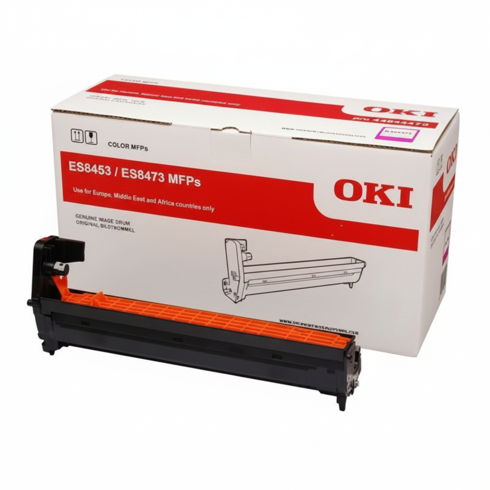 Original OEM Drum Unit Oki ES8453 ES8473 (44844475) (Cyan)