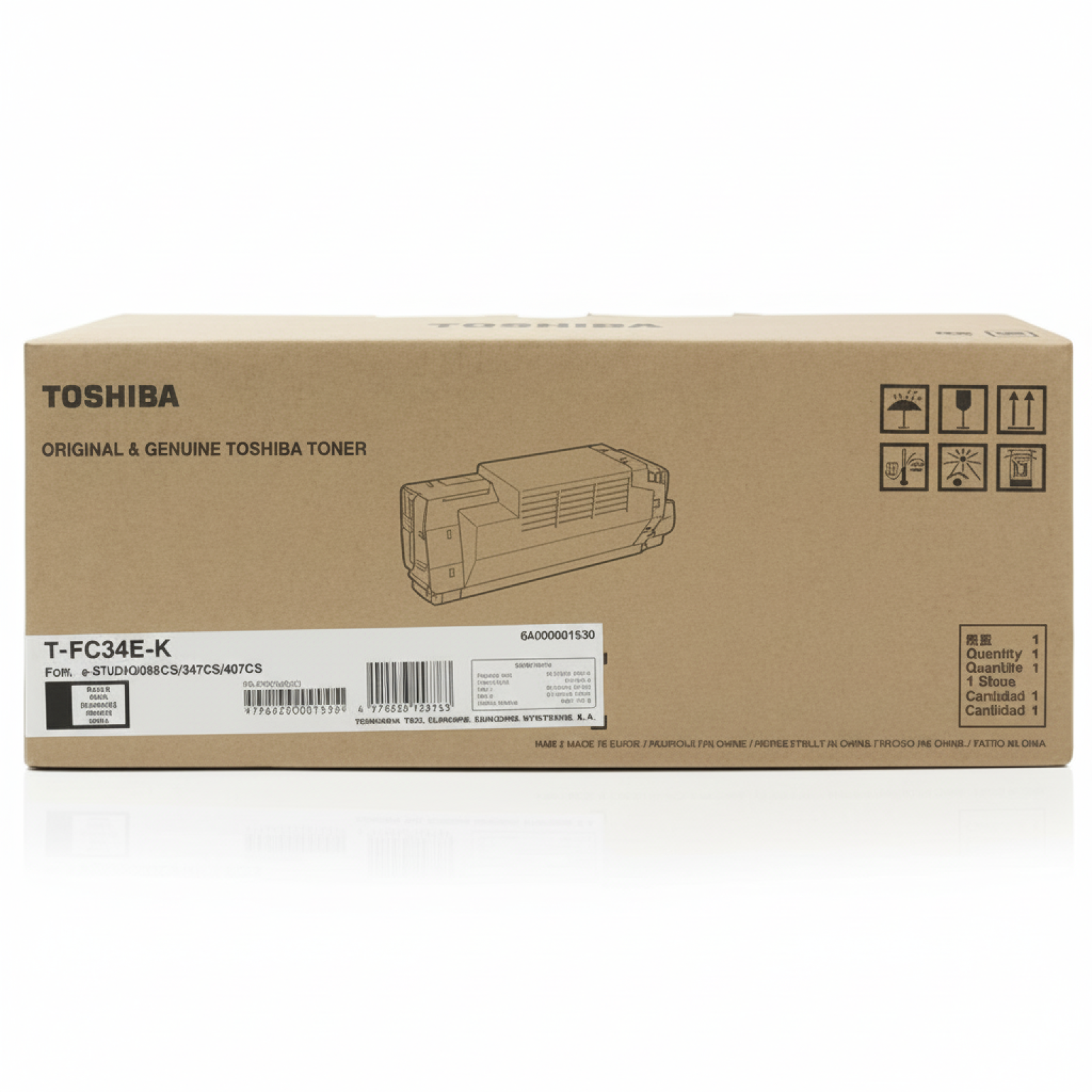 Original OEM Toner Toshiba T-FC34E-K (6A000001530) (Black)