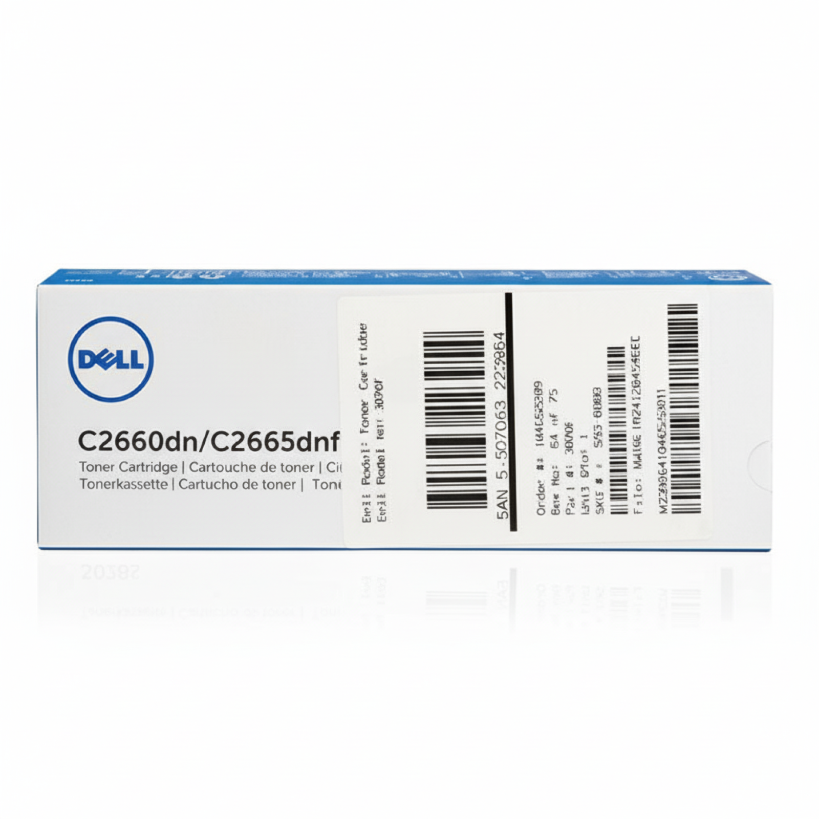 Original OEM Toner Dell C2660 2665 (593-BBBO) (Yellow)