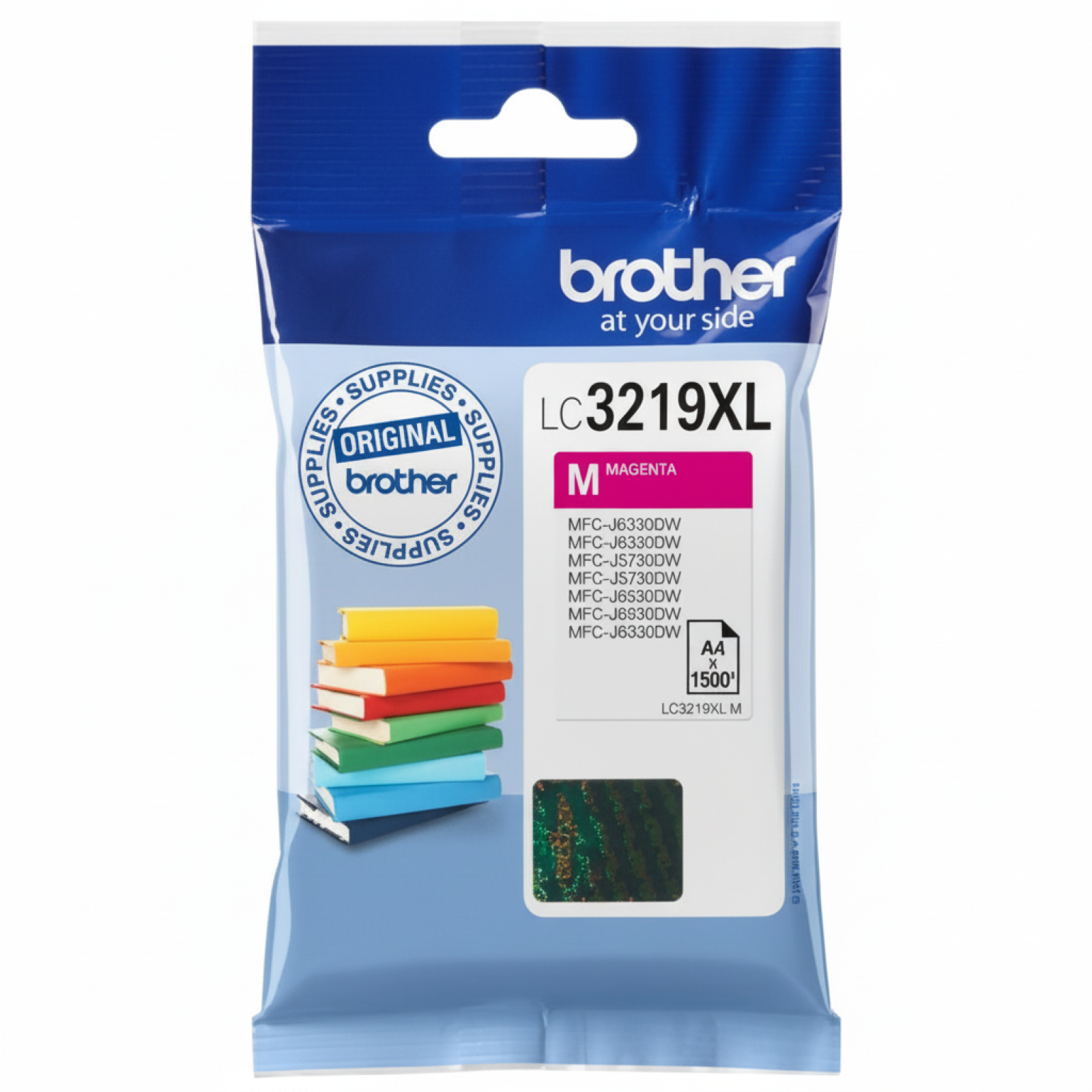 Original OEM Ink Cartridge Brother LC-3219 XL M (LC3219XLM) (Magenta)
