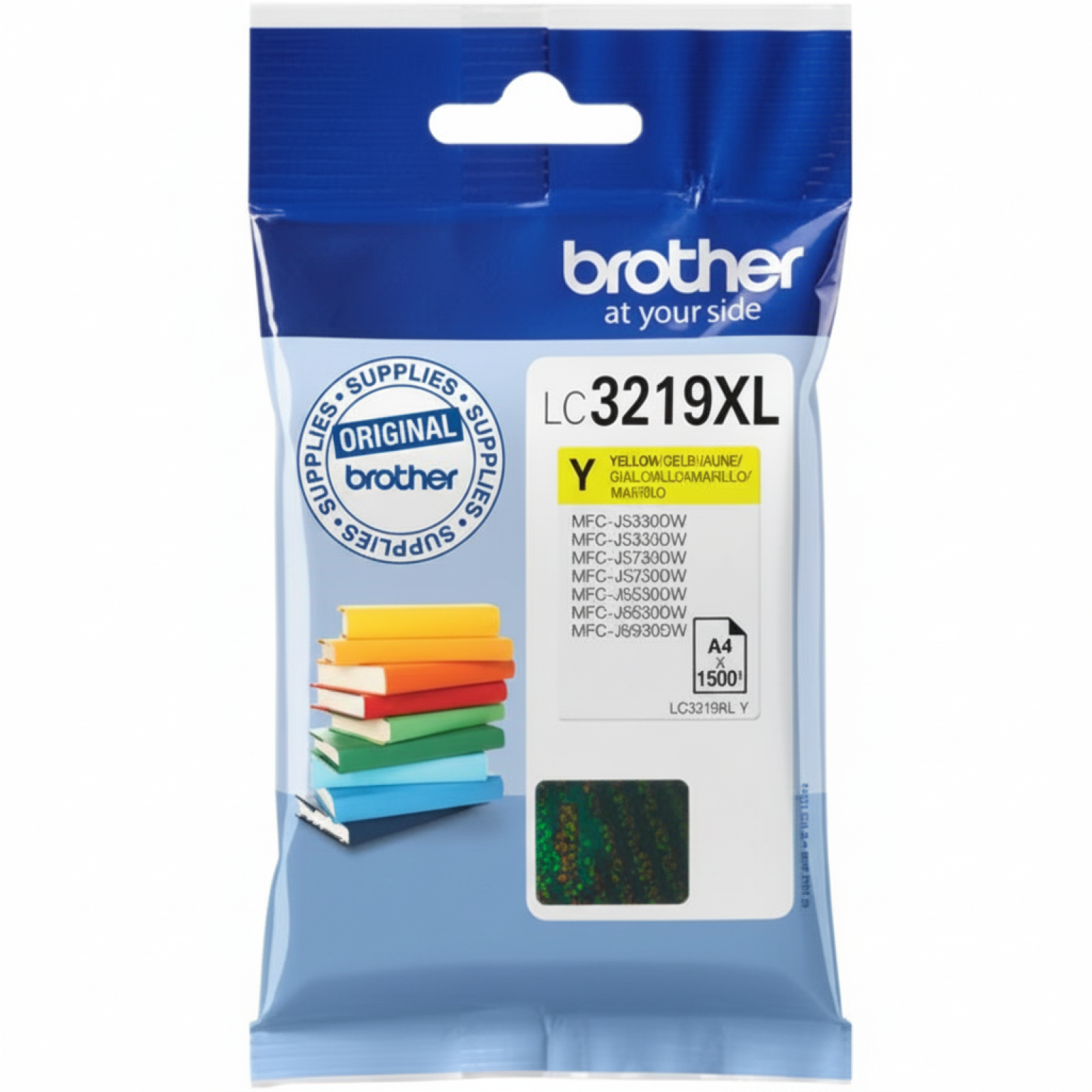 Original OEM Ink Cartridge Brother LC-3219 XL Y (LC3219XLY) (Yellow)