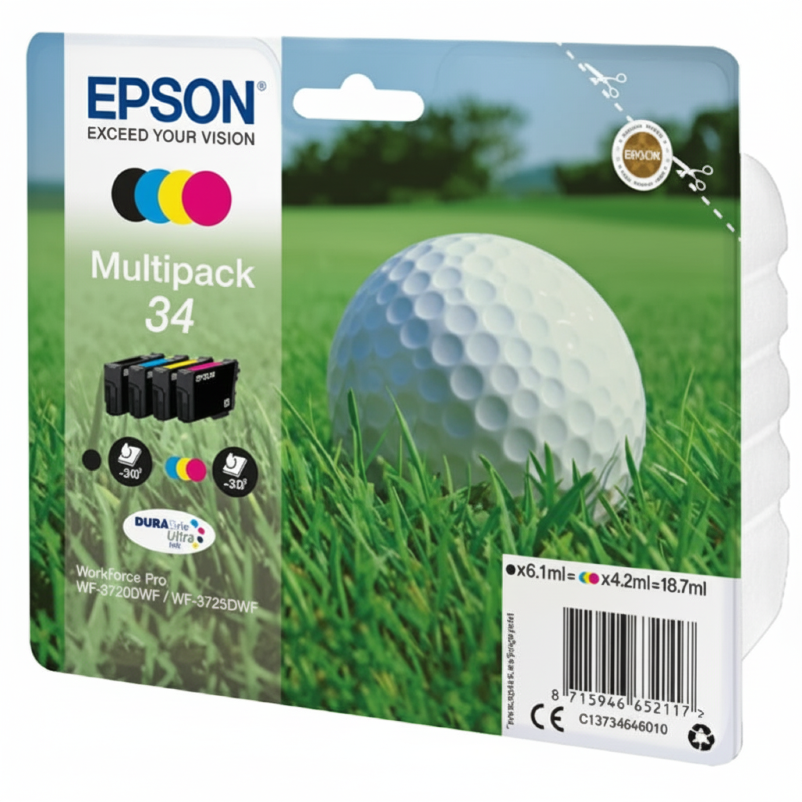 Original OEM Ink Cartridges Epson 34 (C13T34664010) (multi pack)
