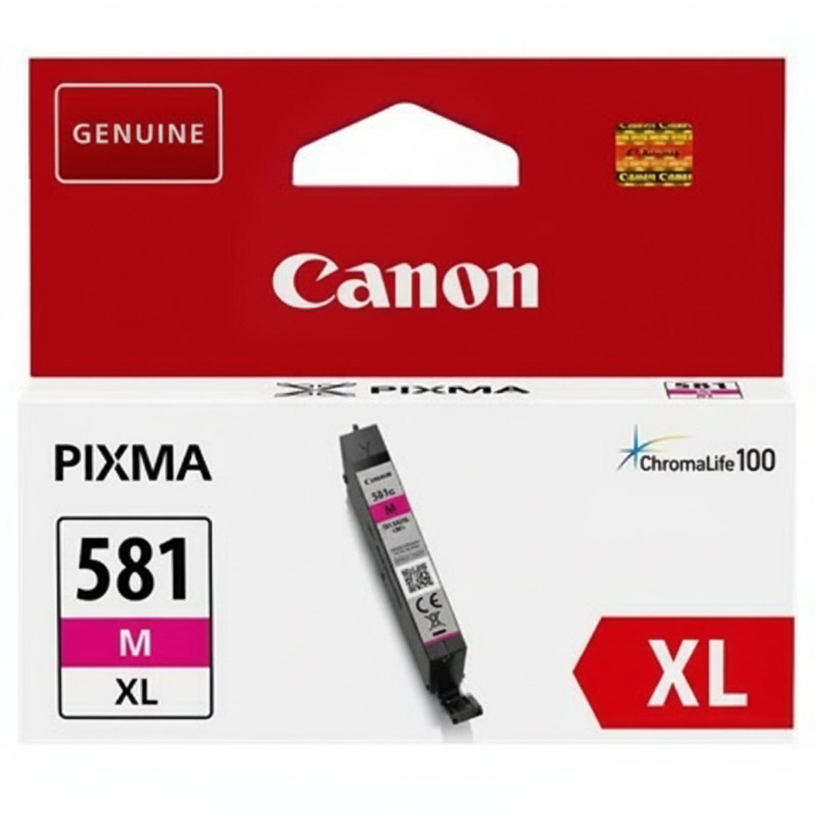 Original OEM Ink Cartridge Canon CLI-581 XL M (2050C001) (Magenta)