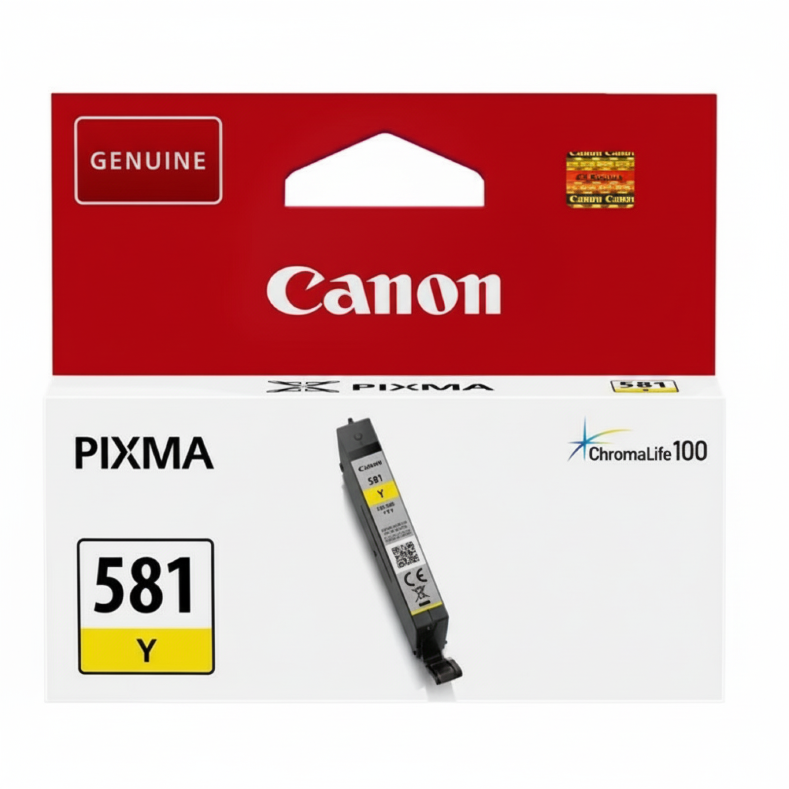 Original OEM Ink Cartridge Canon CLI-581 Y (2105C001) (Yellow)