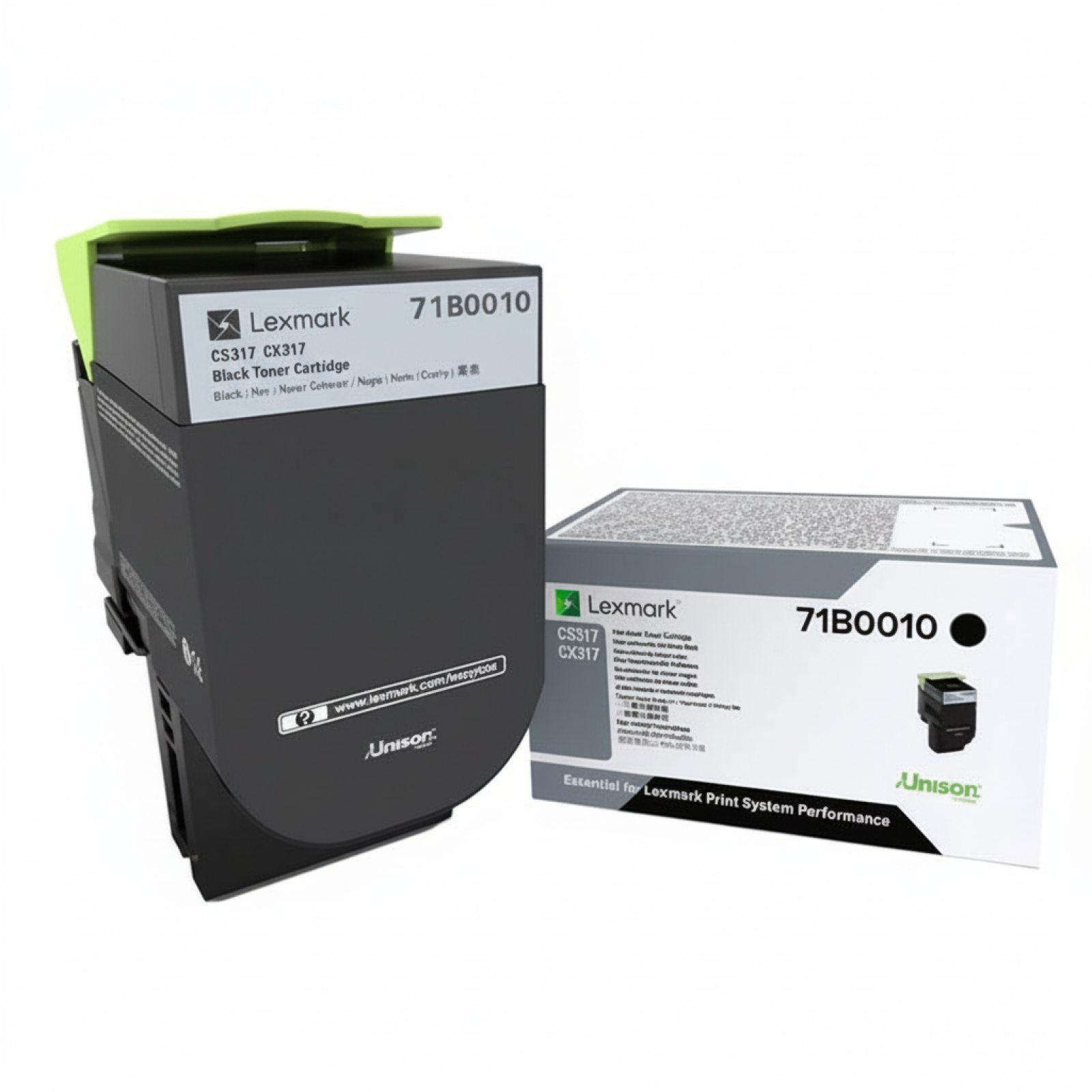 Original OEM Toner Lexmark CX417 K (71B0010) (Black)