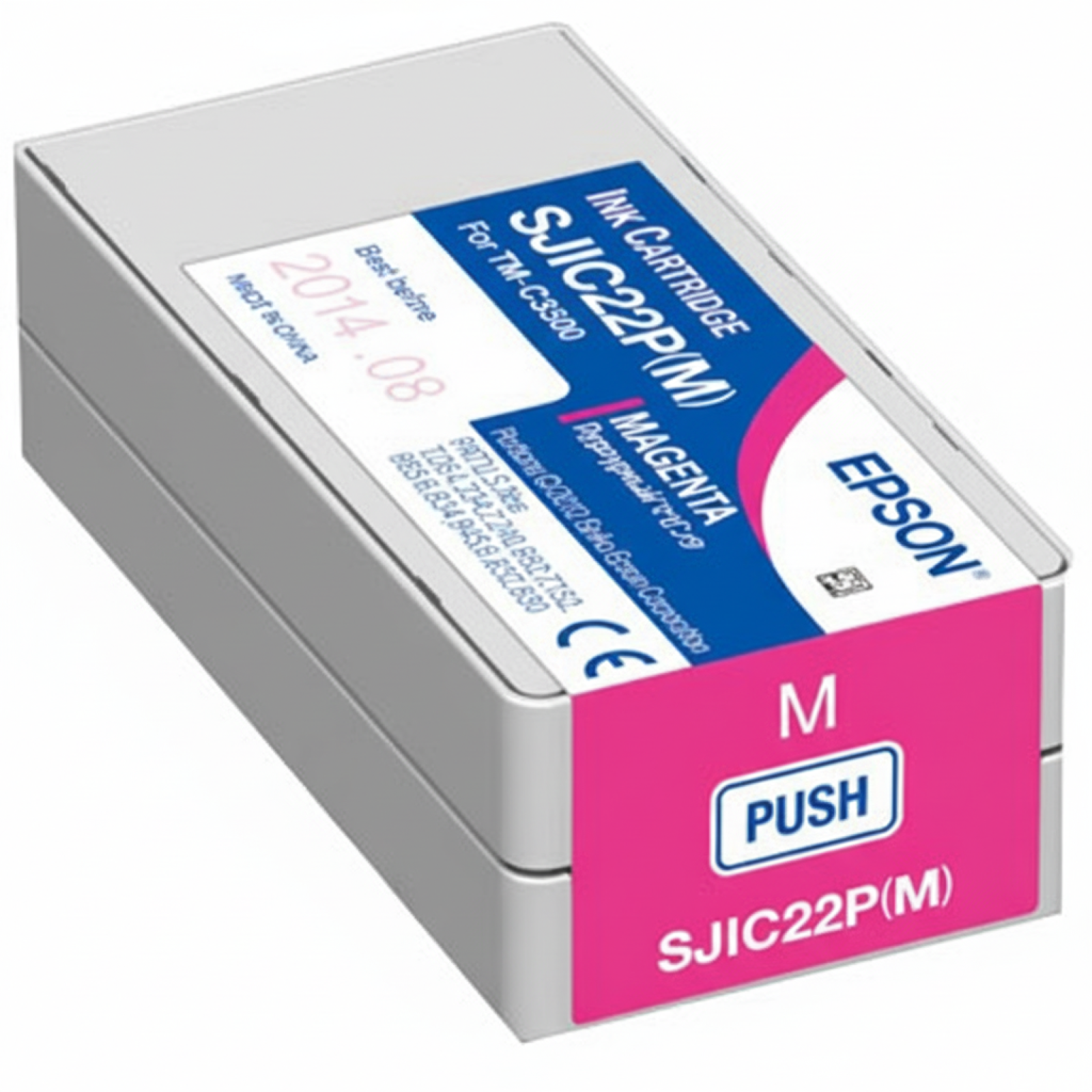 Original OEM Ink Cartridge Epson SJIC22P M (C33S020603) (Magenta)