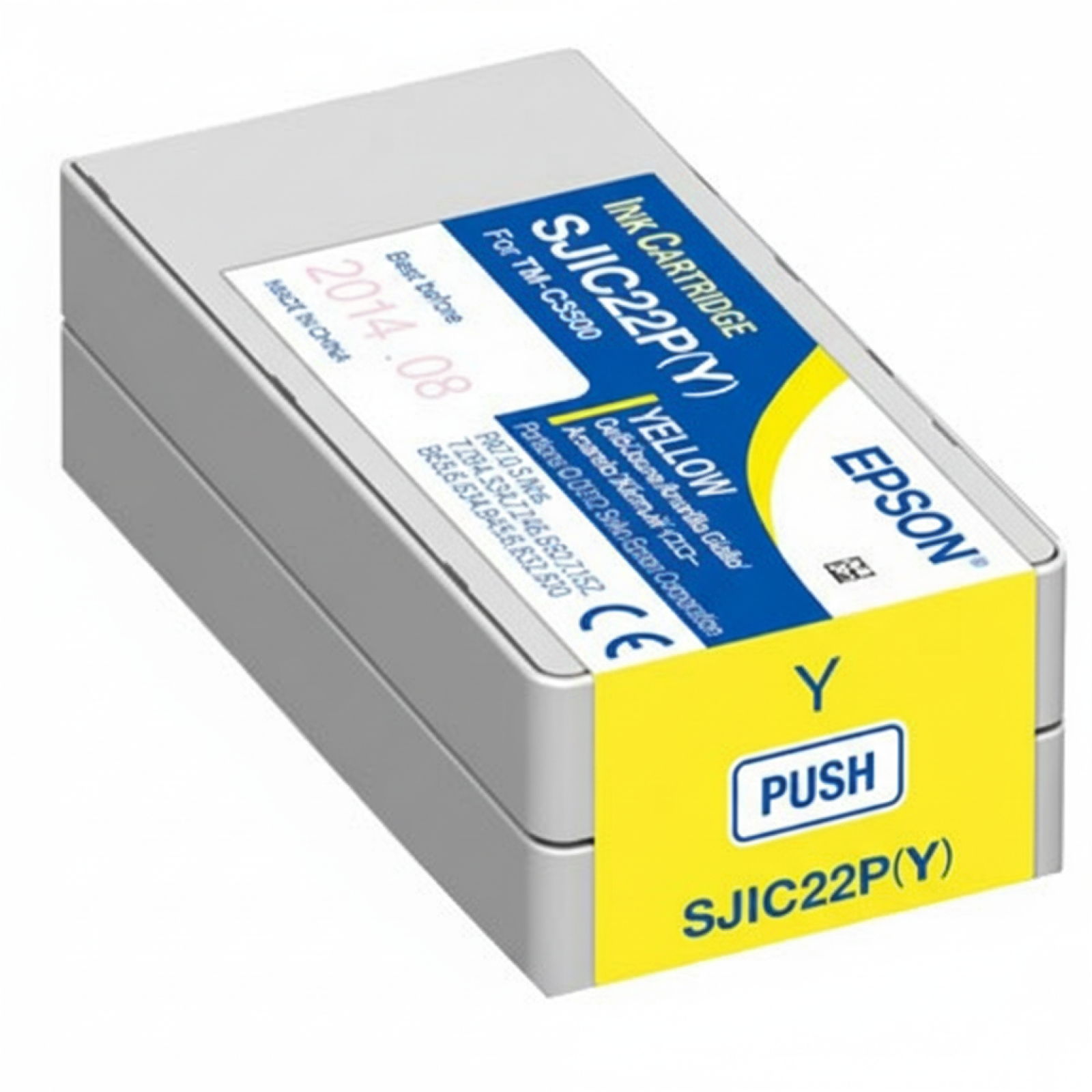 Original OEM Ink Cartridge Epson SJIC22P Y (C33S020604) (Yellow)