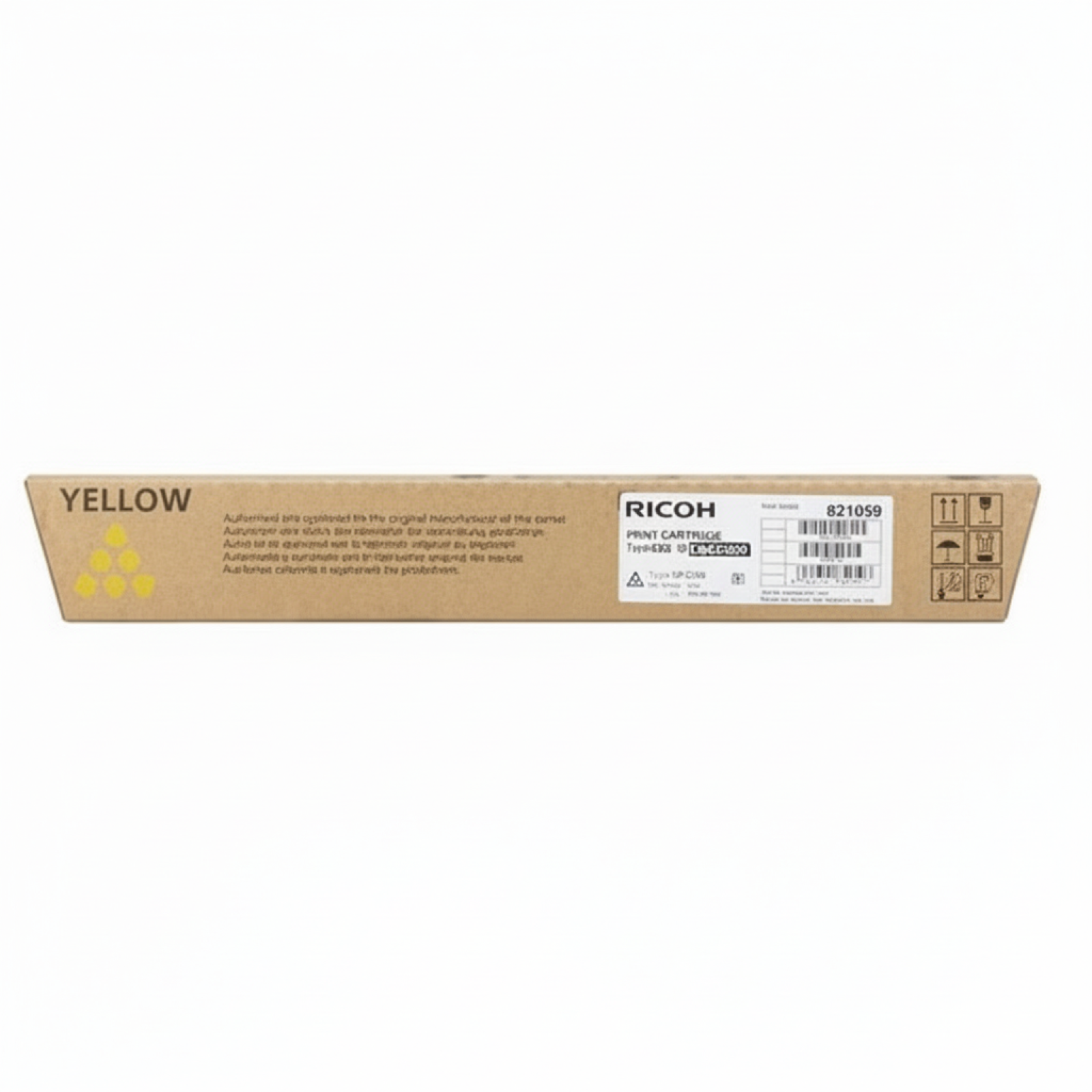 Original OEM Toner Ricoh C820 821 (821059, 820117) (Yellow)