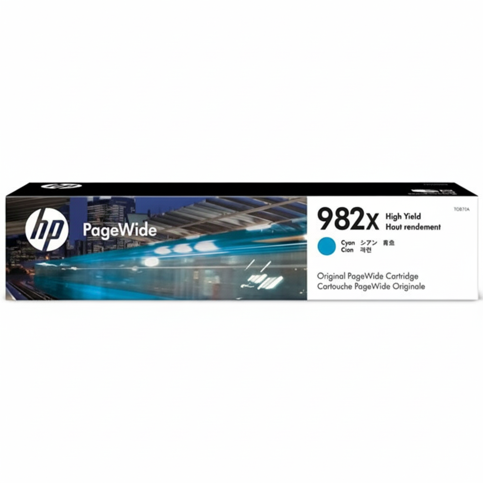 Original OEM Ink Cartridge HP 982X (T0B27A) (Cyan)